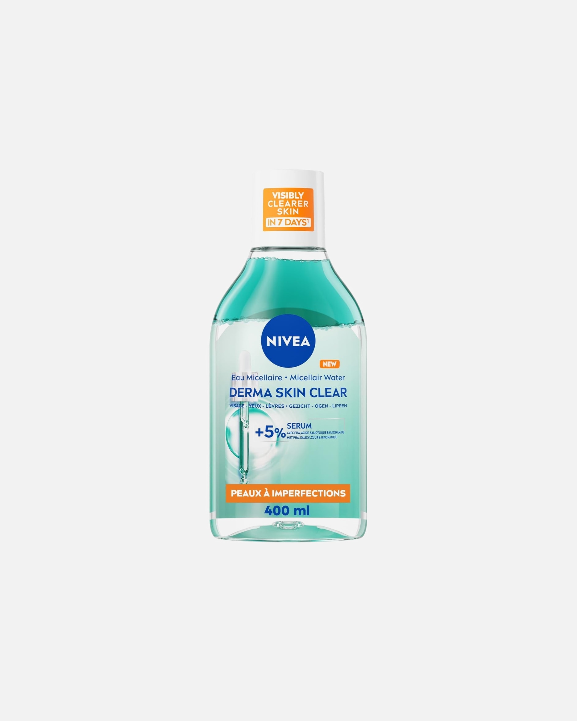 Démaquillant pour Femme NIVEA Peaux à Imperfections 400 ml