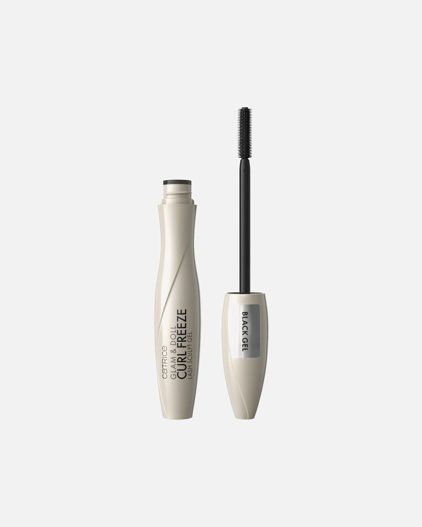 Gel pour les sourcils pour Unisexe Catrice Glam & Doll Curl Freeze Lash Sculpt Gel Sculptant 10 Transparent Black