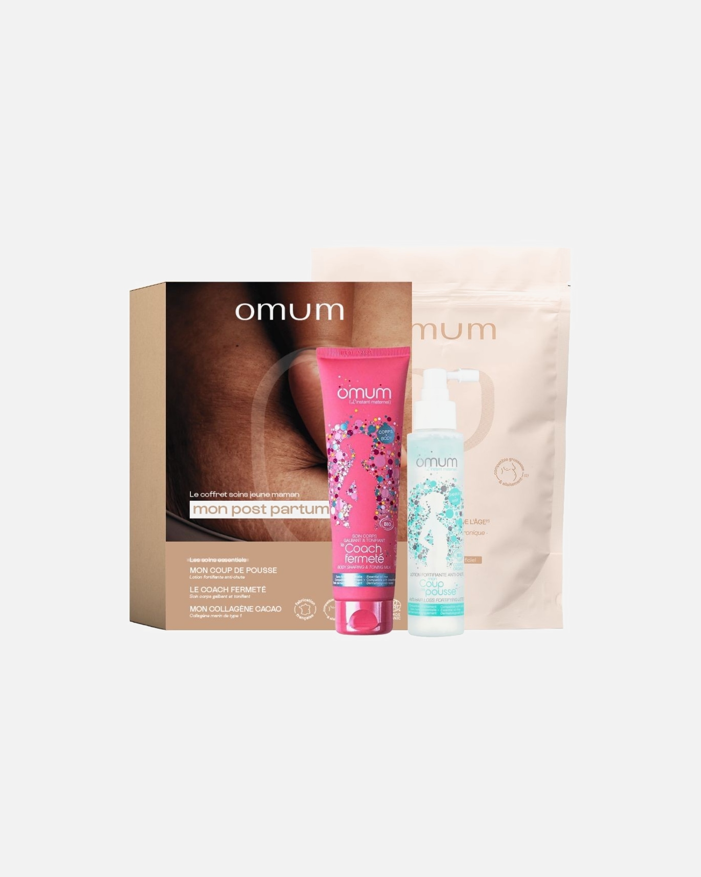 Coffret soin corps pour Femme Omum Mon Post Partum 1 unité