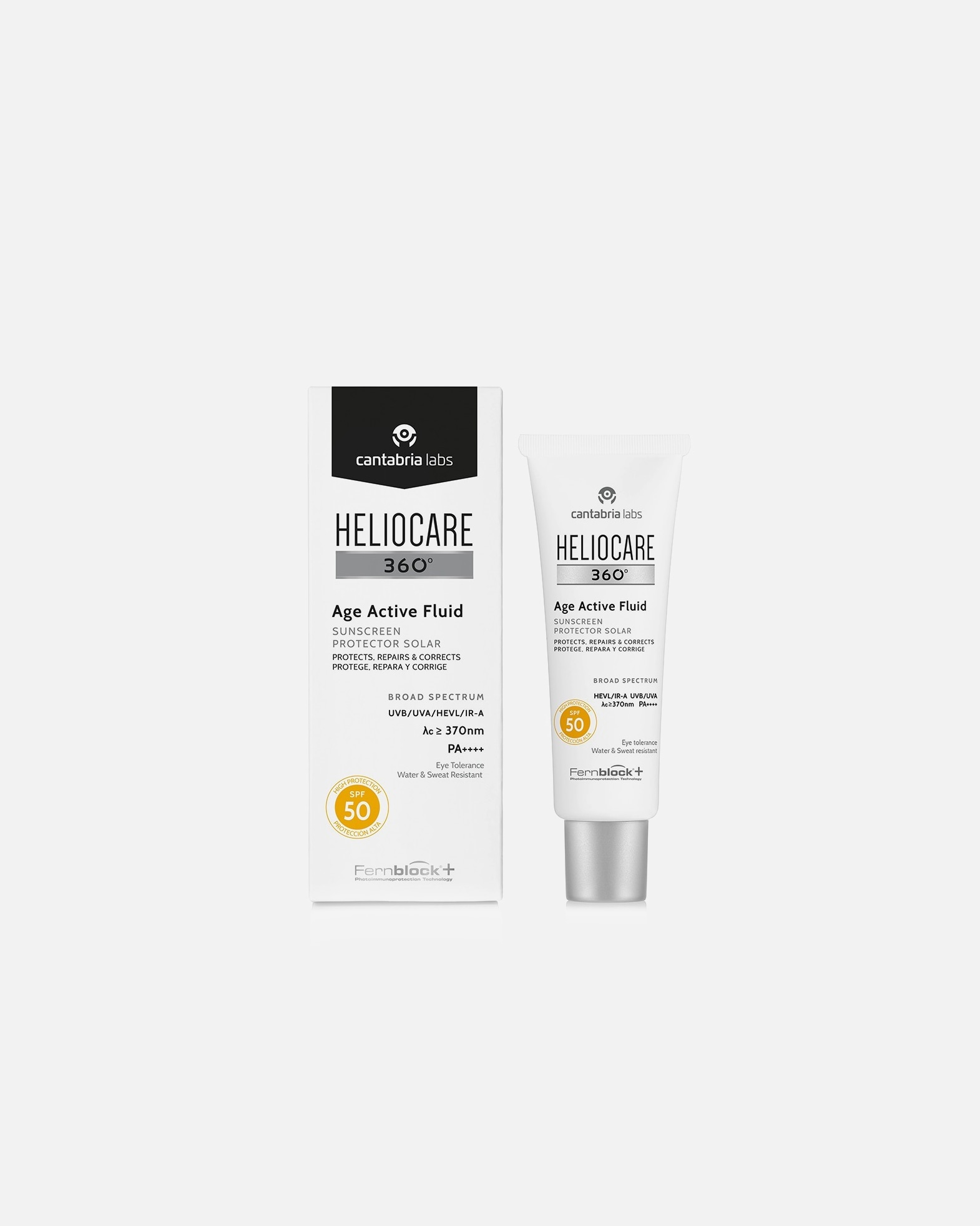 Baume solaire pour Unisexe HELIOCARE 360º Age Active Fluid SPF50 50 ml