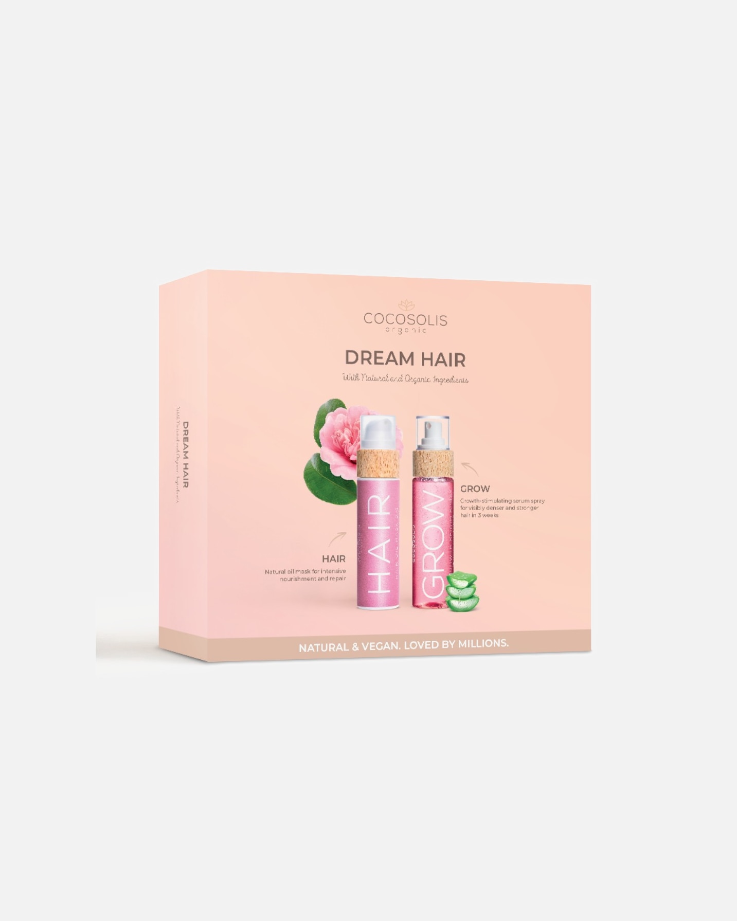 Coffret soin cheveux pour Unisexe Cocosolis Coffret DREAM HAIR - Coffret soins cheveux 1 Pièce
