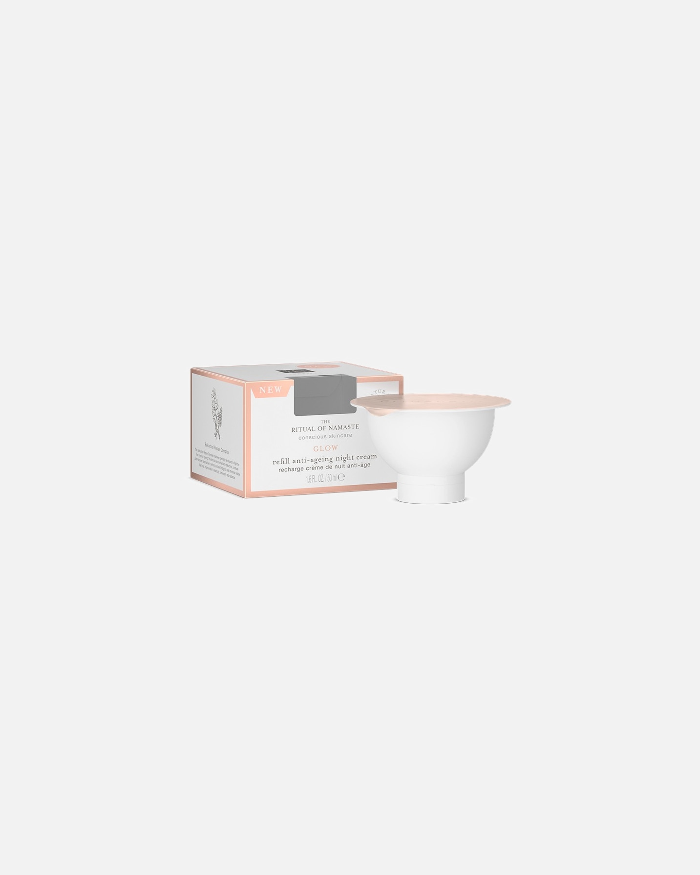 Soin anti-âge pour Unisexe Rituals The Ritual of Namaste Glow Anti-Ageing Night Cream 50 ml - Refill