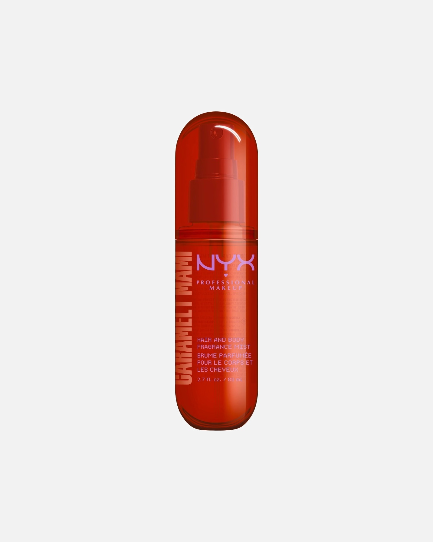 Spray pour le corps pour Unisexe NYX Professional Makeup Fat Oil Body Fat Oil Body Caramelt Mami 80 ml