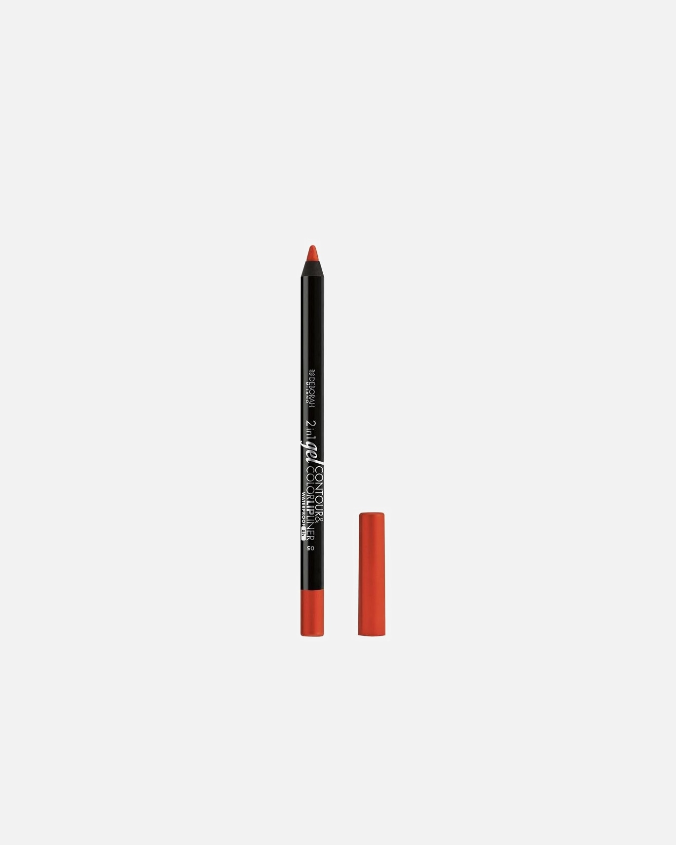 Crayon à lèvres pour Unisexe Deborah Milano 2en1 Gel Contour&Couleur 05 Orange