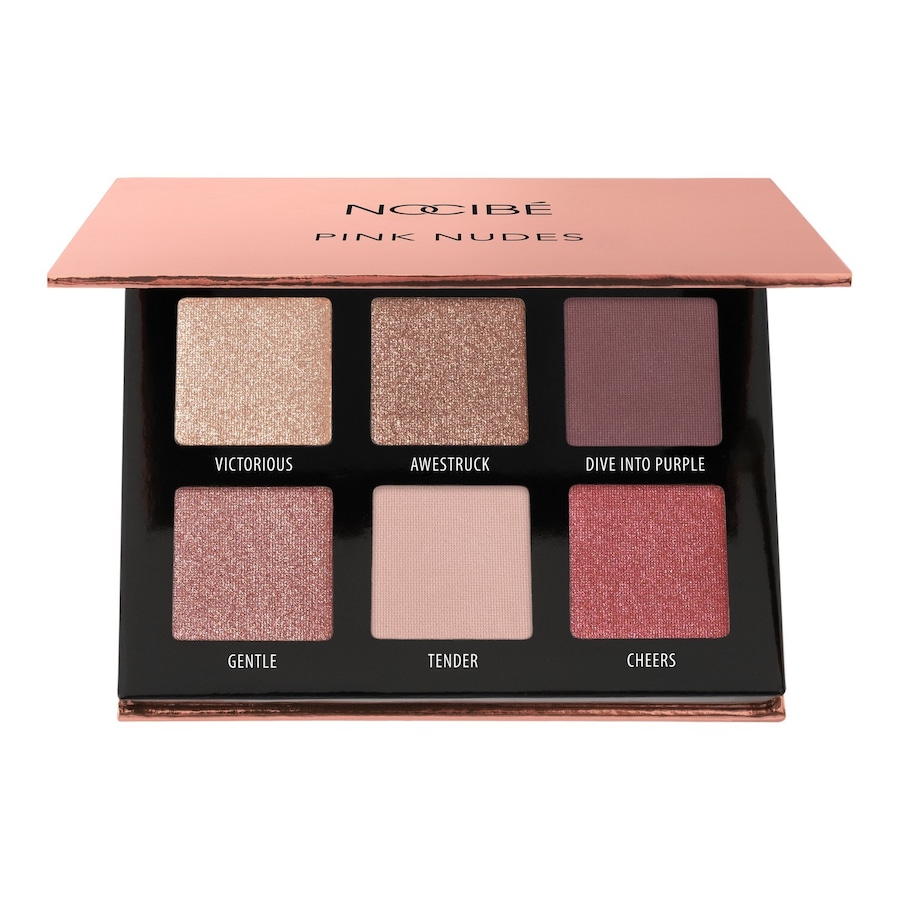 Nocibé - Pink Nudes - Mini Palette de 6 fards à paupières Fard à paupières 1 pieces Marron unisex