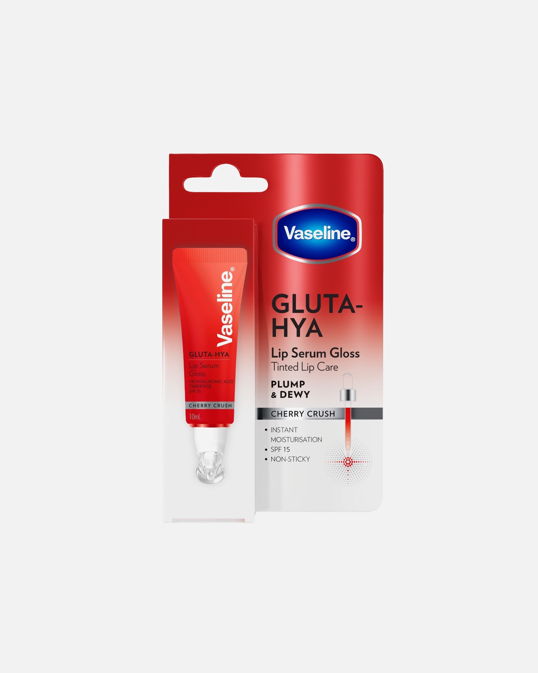 Sérum pour les lèvres pour Unisexe Vaseline Gluta-Hya Cherry Crush