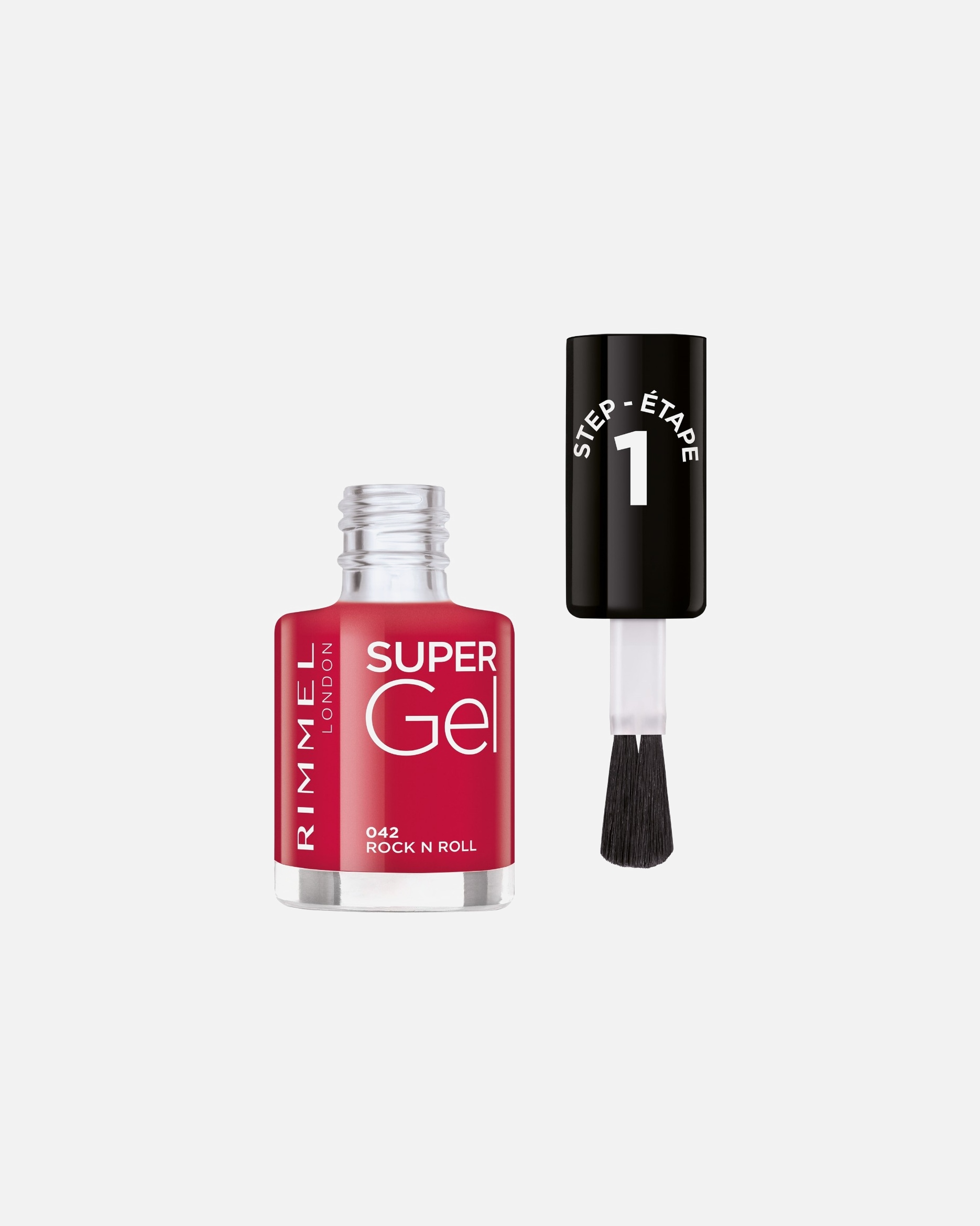 Vernis pour Femme Rimmel London SUPERGEL 042 - Rock n Roll 12ml