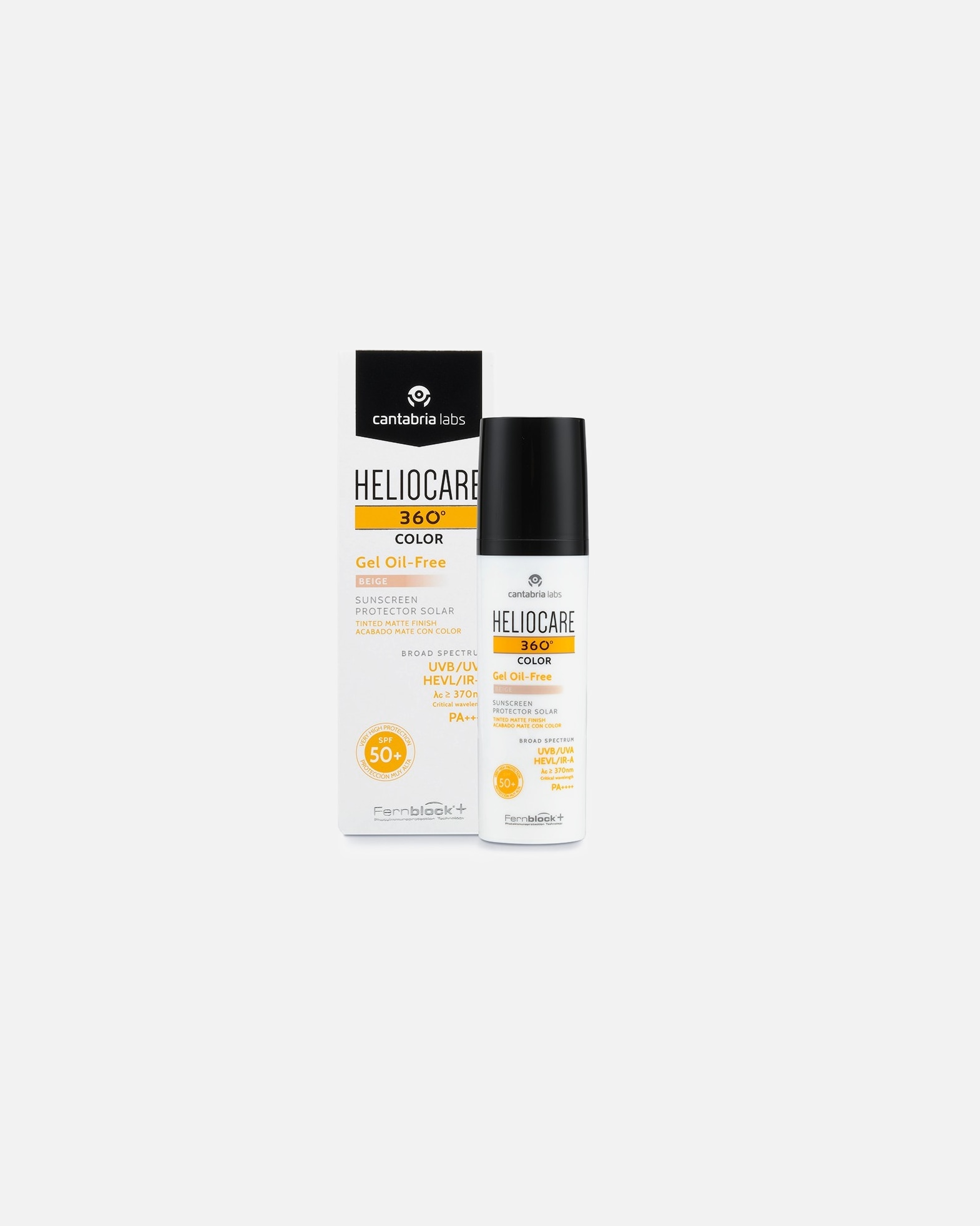 Crème solaire pour Unisexe HELIOCARE 360º Color Gel Oil Free Beige