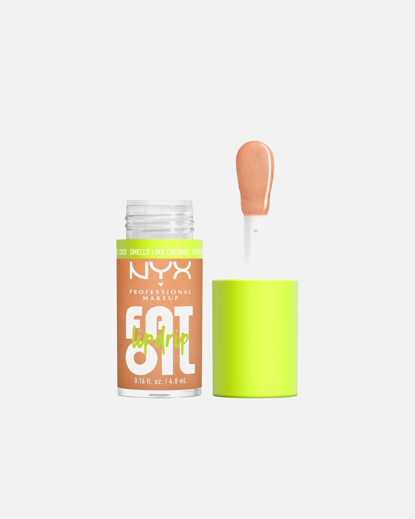 Gloss à lèvres pour Unisexe NYX Professional Makeup FAT OIL Gloss COCONUT CUTIE