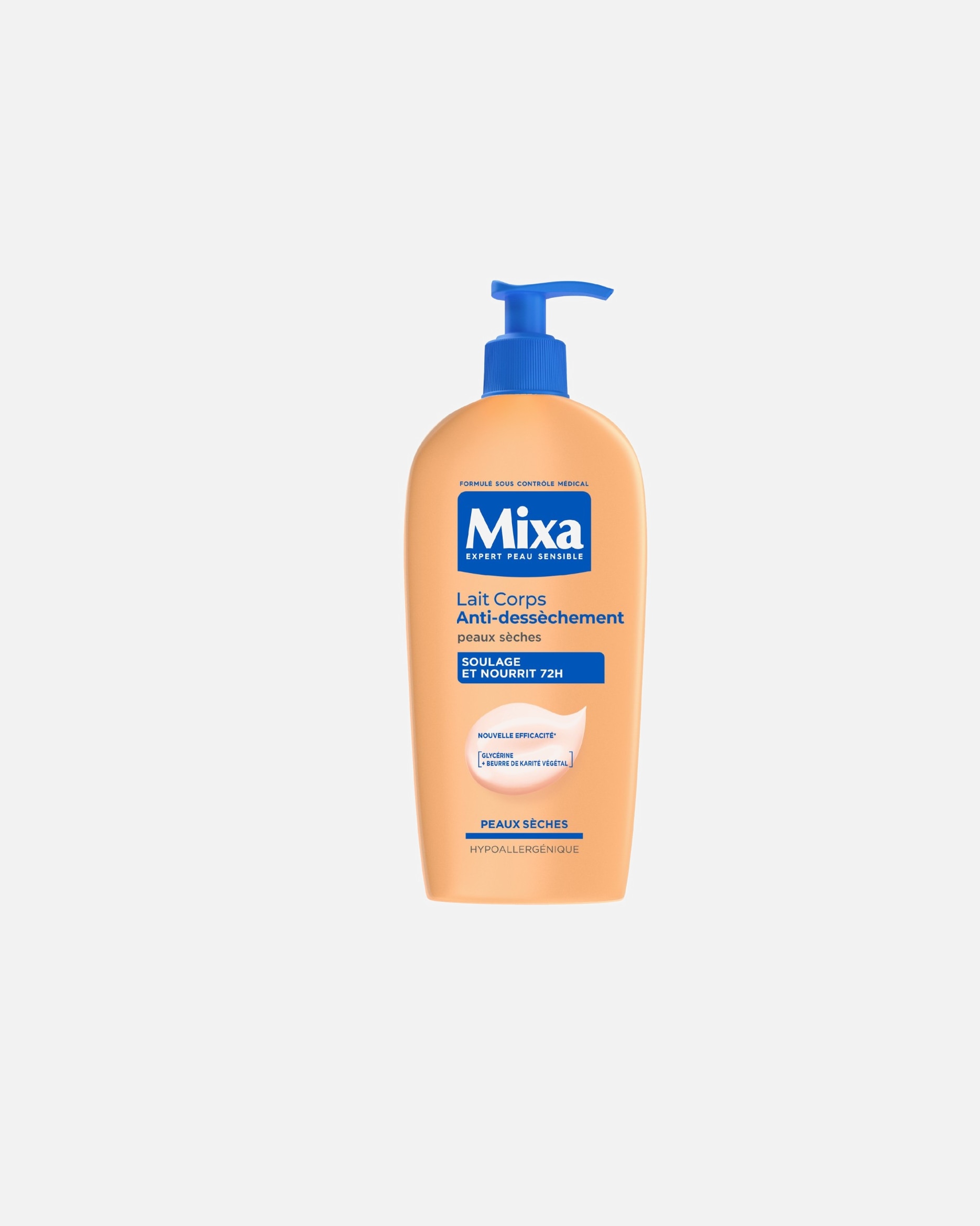 Lait pour le corps pour Unisexe Mixa Antidessèchement 400 ml