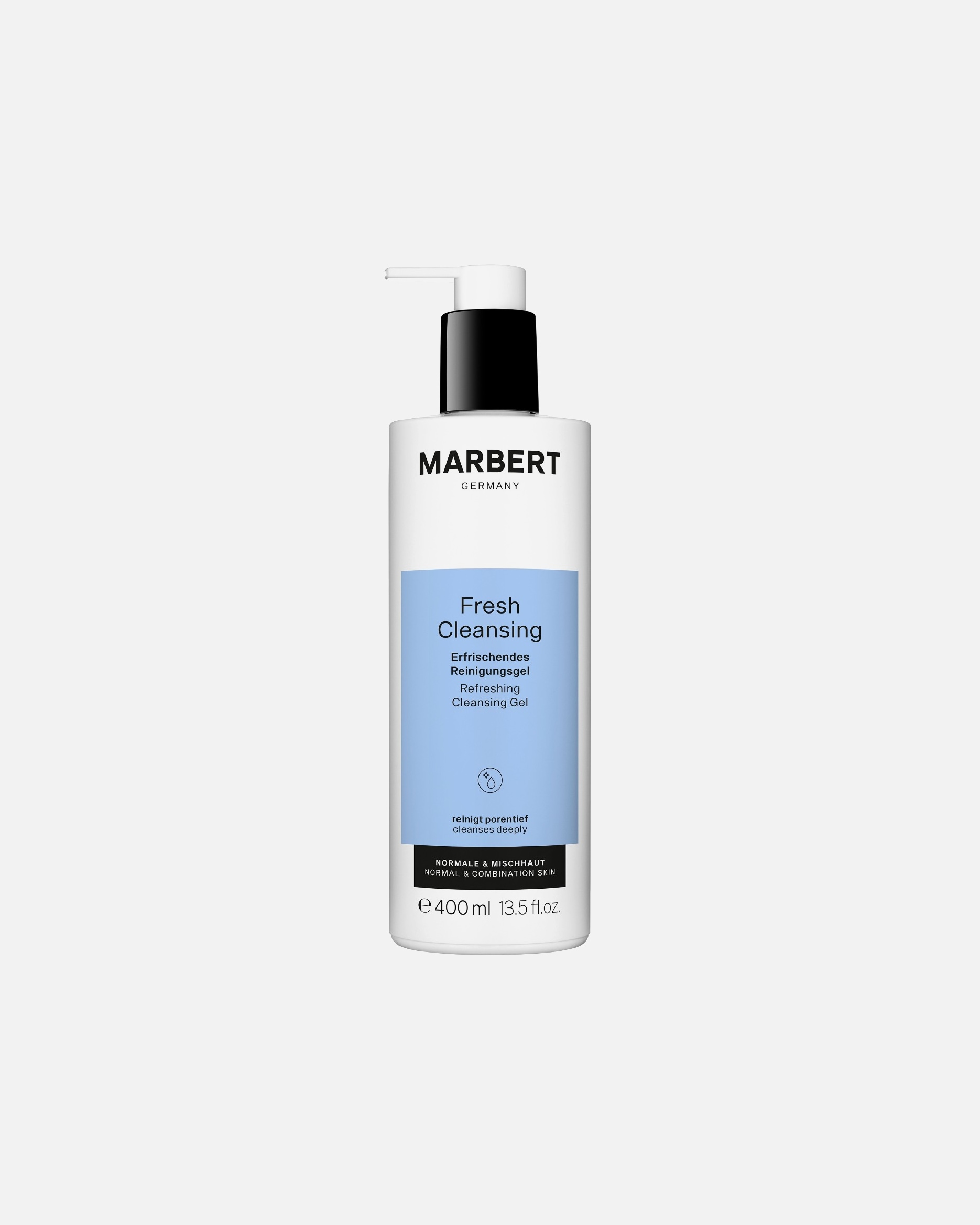 Gel nettoyant pour Femme Marbert Fresh Cleansing Rafraîchissant 400 ml
