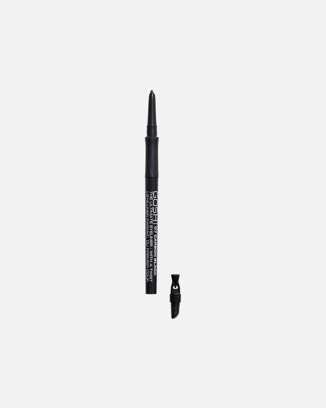 Eyeliner pour Unisexe Gosh Copenhagen The Ultimate - with a twist 07 Carbon Black