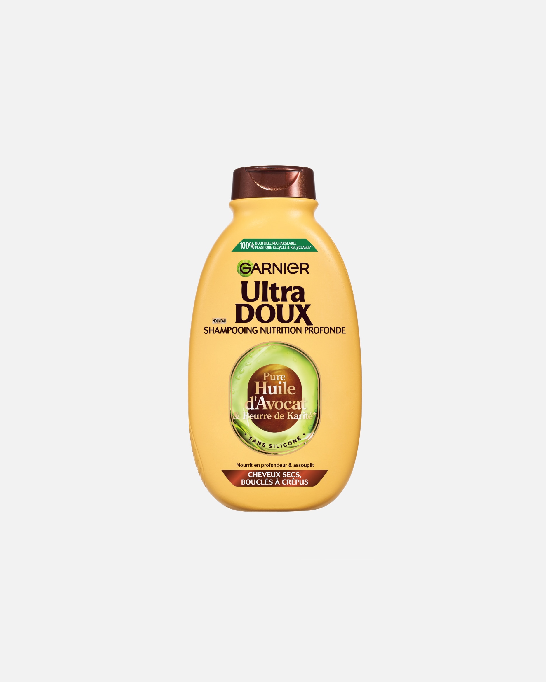 Shampooing pour Unisexe Garnier Ultra Doux Enrichi en Huile d'Avocat et Beurre de Karité 300 ml