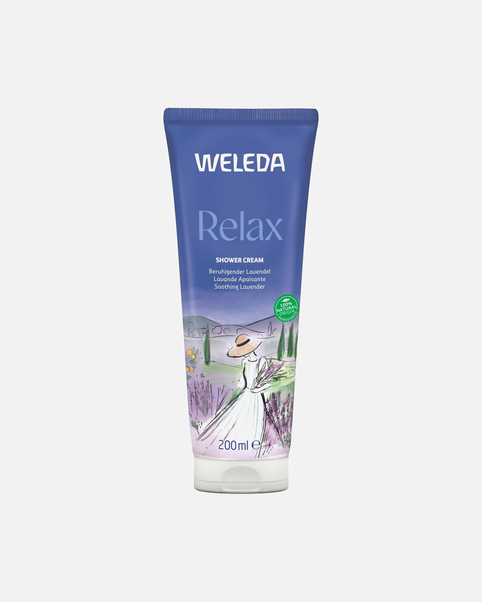 Gel douche pour Unisexe Weleda Aroma Shower Relax 200 ml