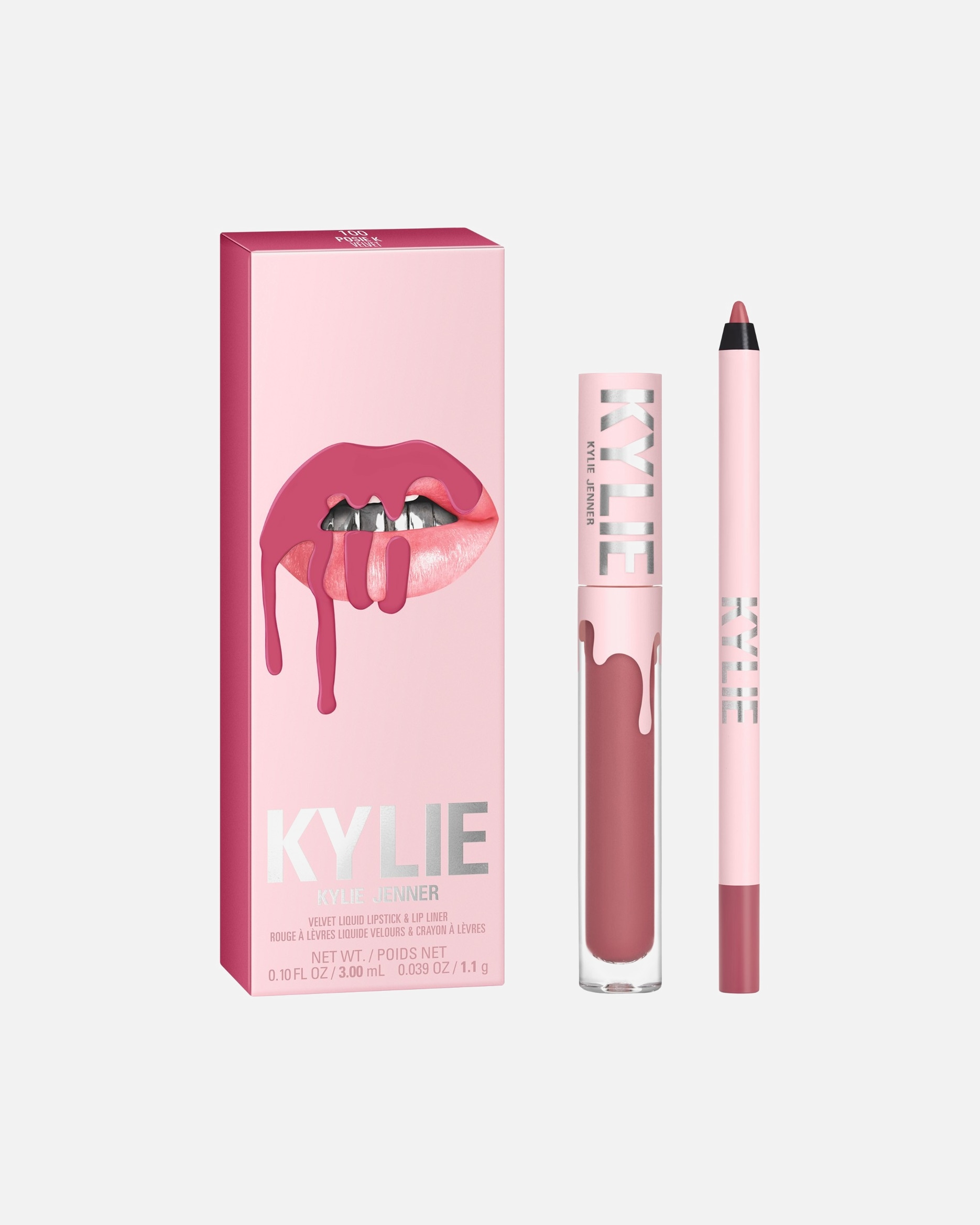 Coffret de maquillage pour les lèvres pour Unisexe KYLIE COSMETICS Velvet Lipkit 100 - POSIE K