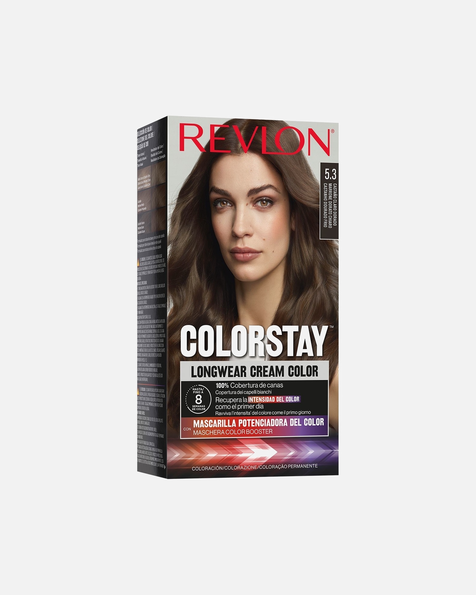 Coloration cheveux pour Unisexe Revlon ColorStay™ N°5.3 Châtain Clair Doré