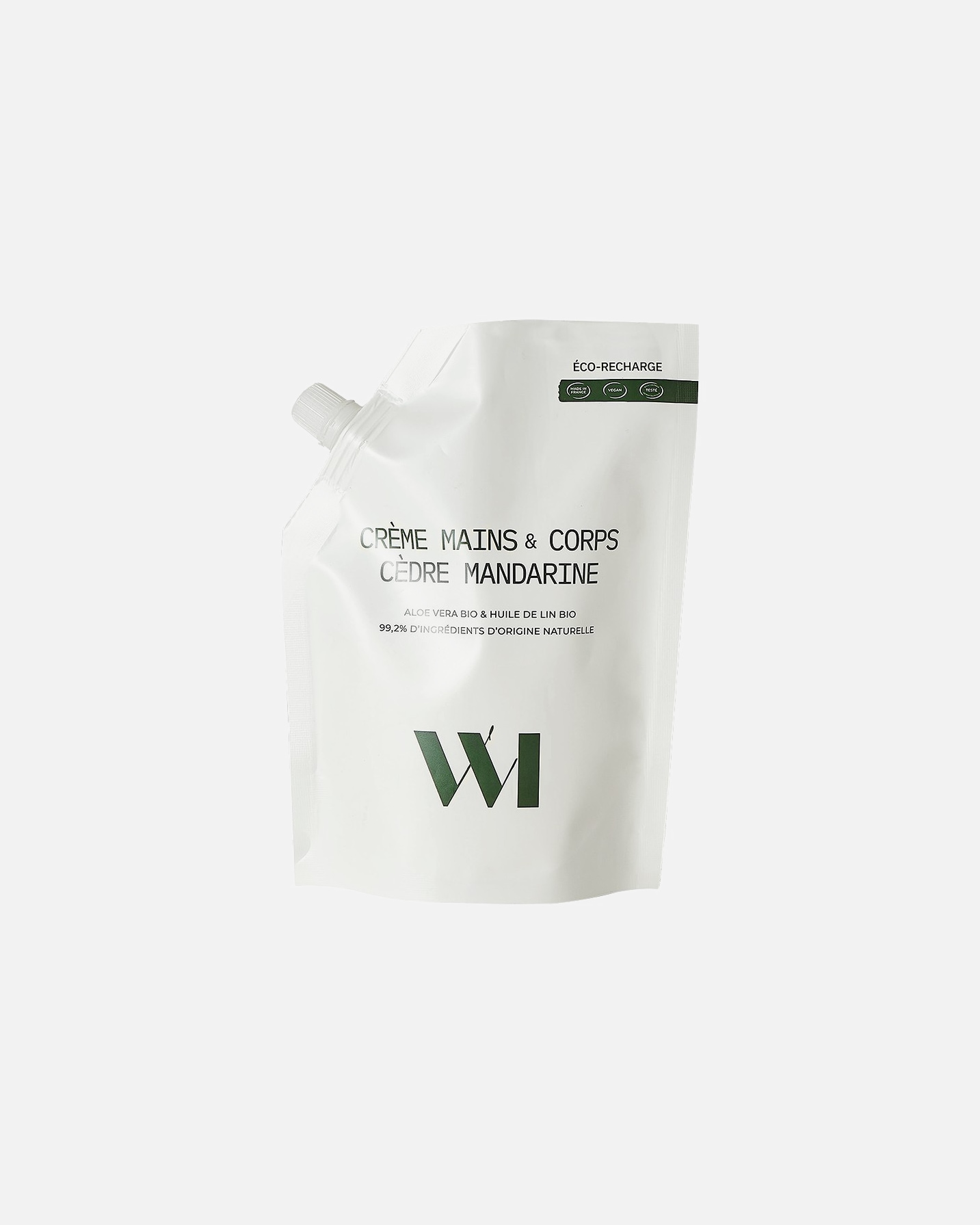 Crème pour le corps pour Unisexe What Matters Default Brand Line Cèdre Mandarine 500 ml - Recharge