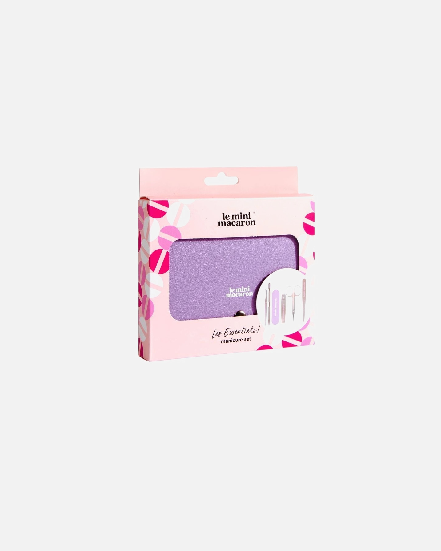 Kit de soins pour les ongles pour Unisexe Le Mini Macaron Les Essentiels ! 1 pièce