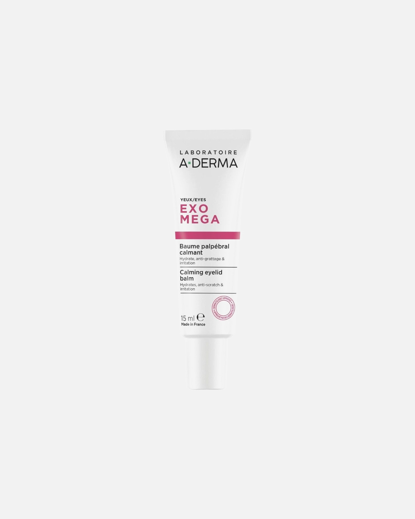 Baume pour le visage pour Unisexe A-DERMA Exomega Baume palpébral calmant 15 ml