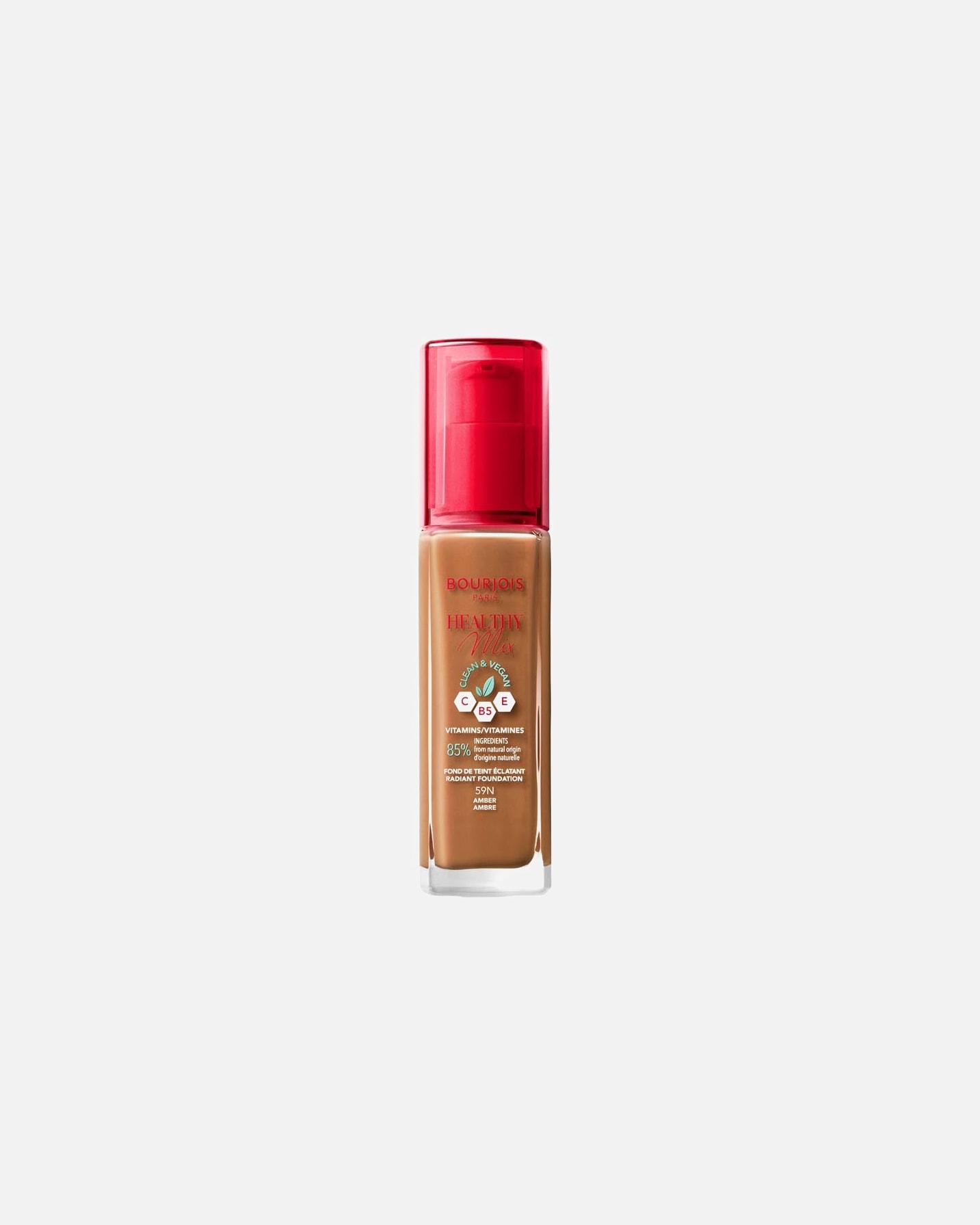 Fond de teint pour Femme Bourjois HEALTHY MIX CLEAN 59N Amber