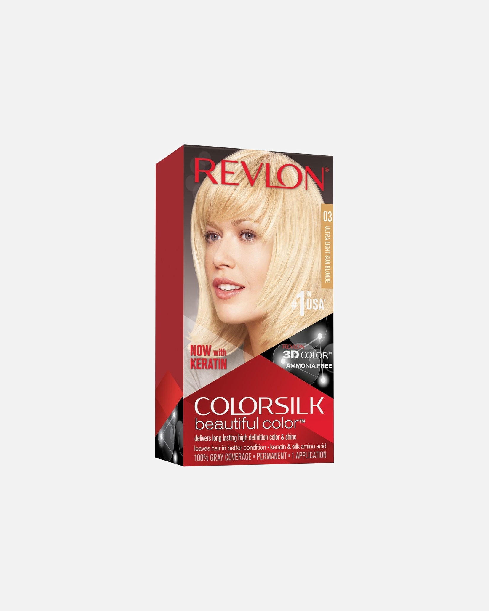 Coloration cheveux pour Unisexe Revlon ColorSilk Beautiful Color N°003 Blond Soleil Ultra Light Clair
