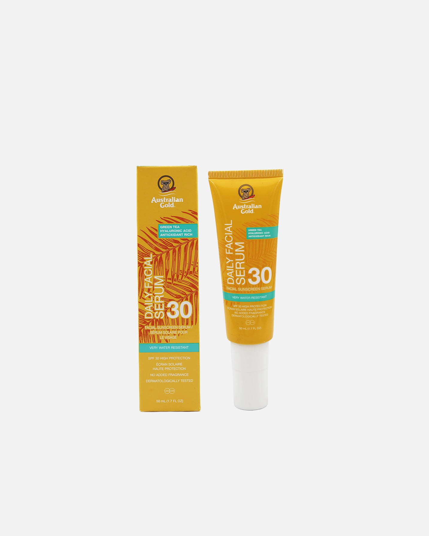 Crème solaire pour le visage pour Unisexe Australian Gold SPF 30 Daily Facial Serum Clear 50 ml