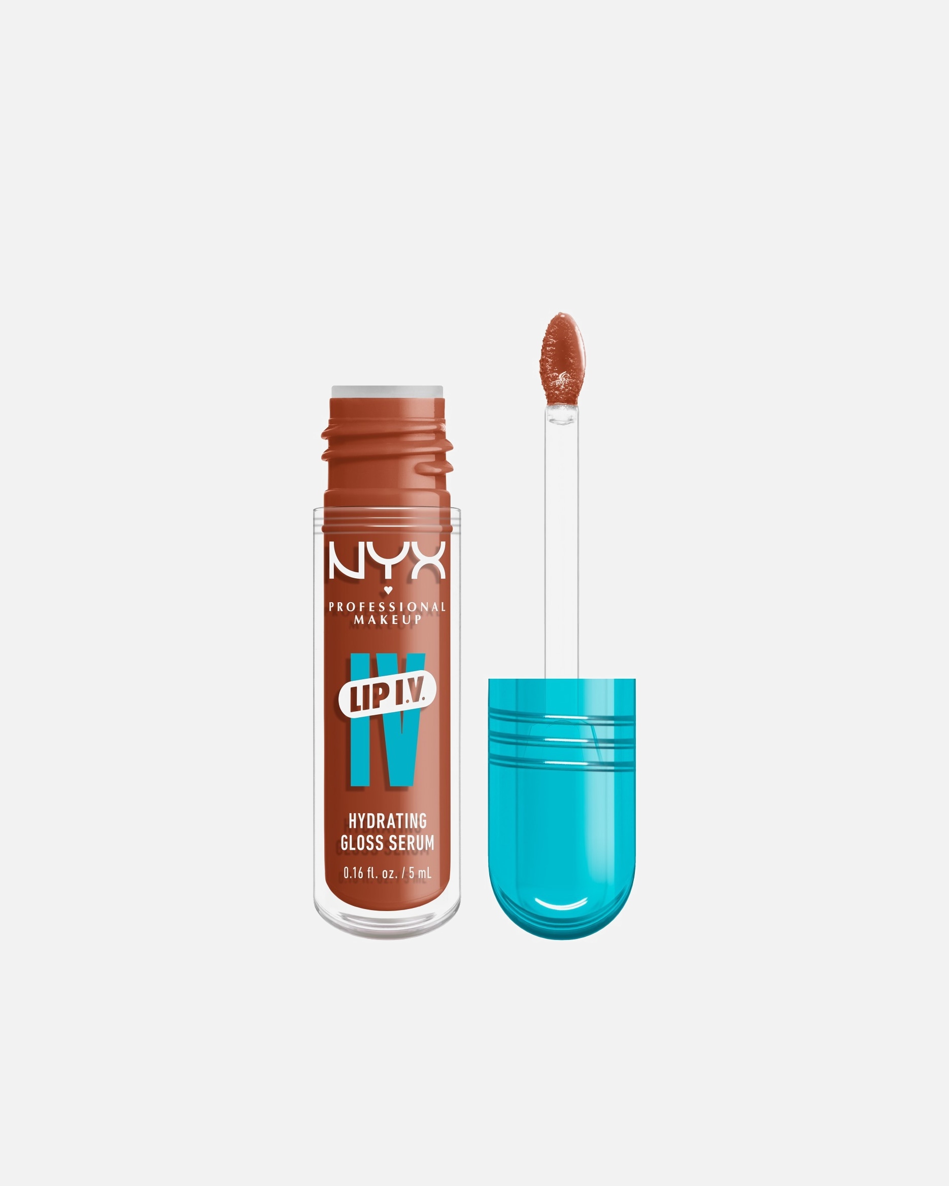 Gloss à lèvres pour Unisexe NYX Professional Makeup Lip IV Hydrating Caramel Drip