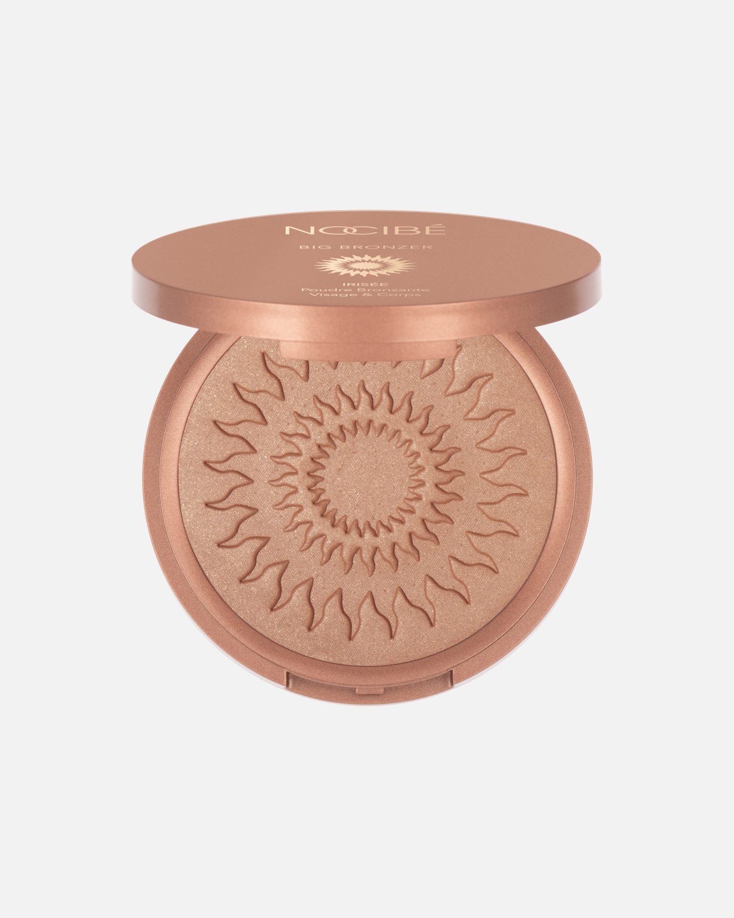 Poudre pour Unisexe Nocibé Ligne de marque standard Big Bronzer - Poudre Bronzante Irisée Visage & Corps 16 g