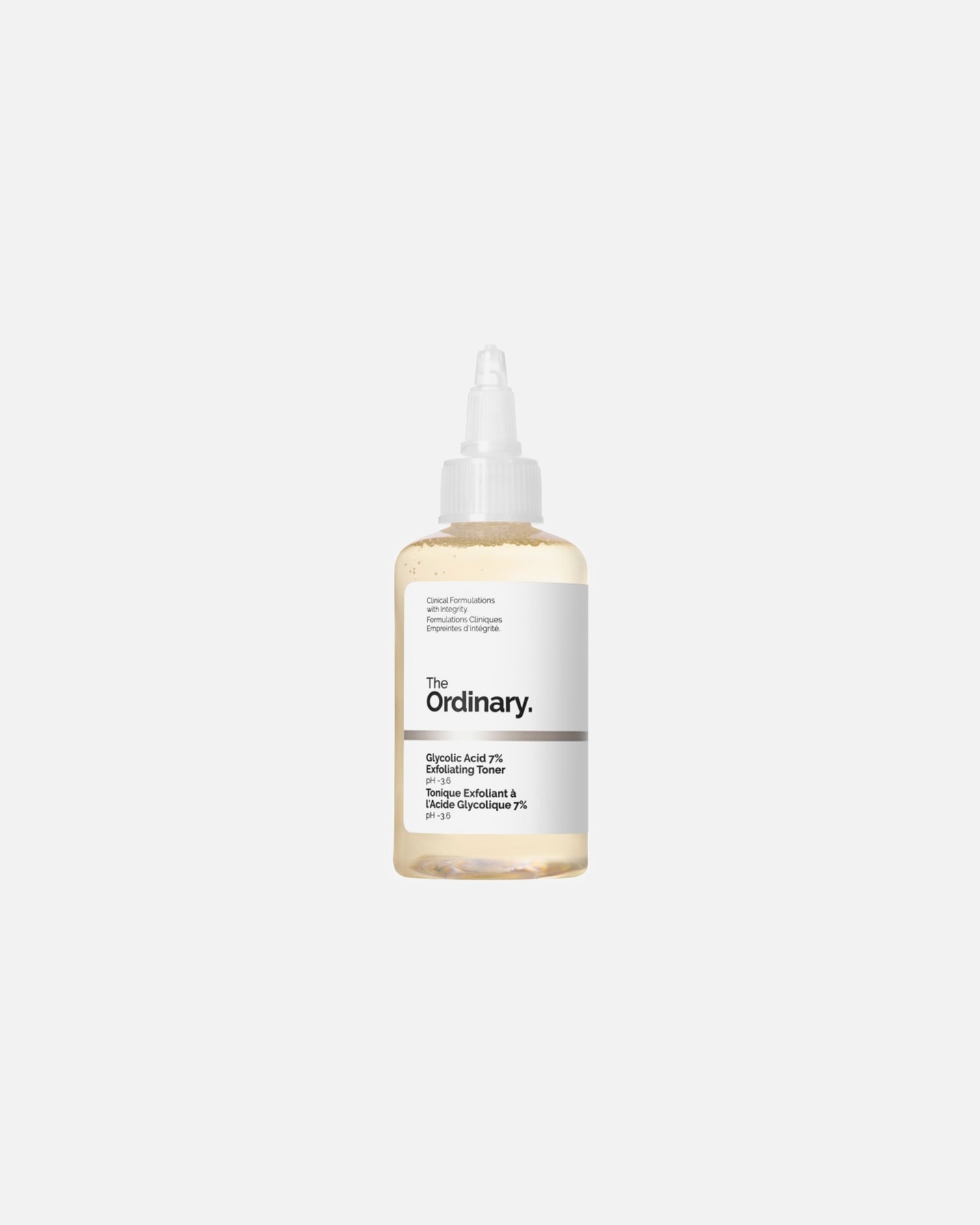 Tonique pour le visage pour Unisexe The Ordinary Direct Acids Tonique Exfoliant à l'Acide Glycolique 7% 100 ml