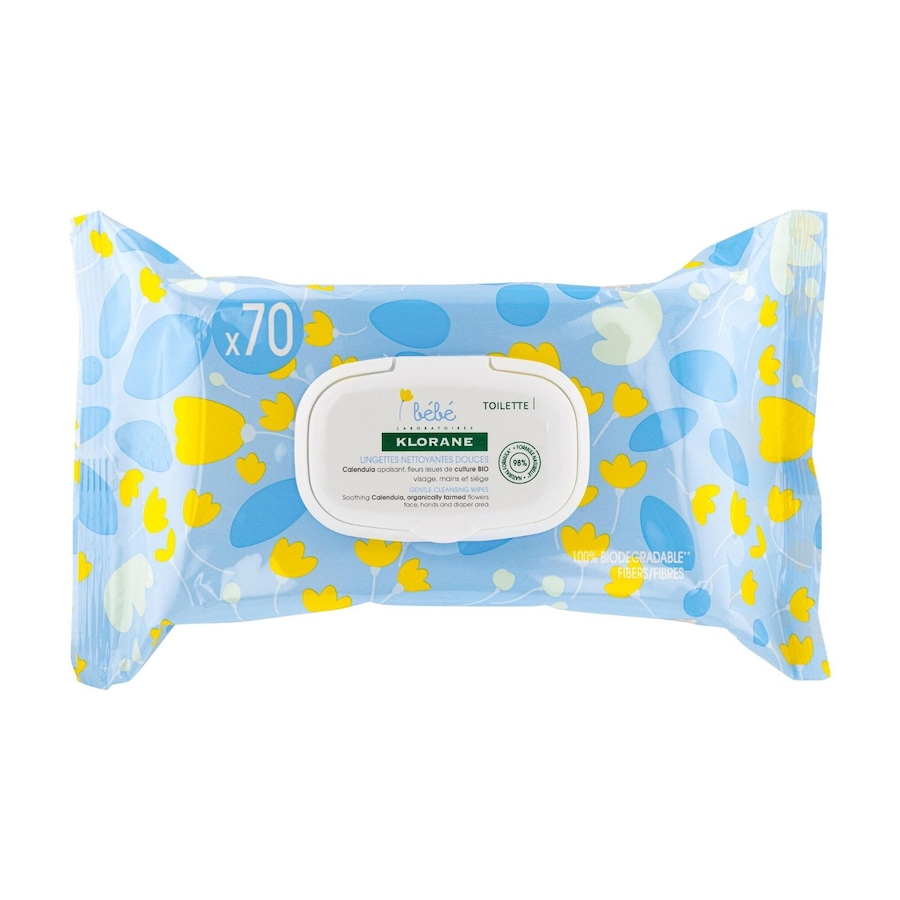 Klorane - Lingettes nettoyantes douces Démaquillant yeux 1 pieces unisex