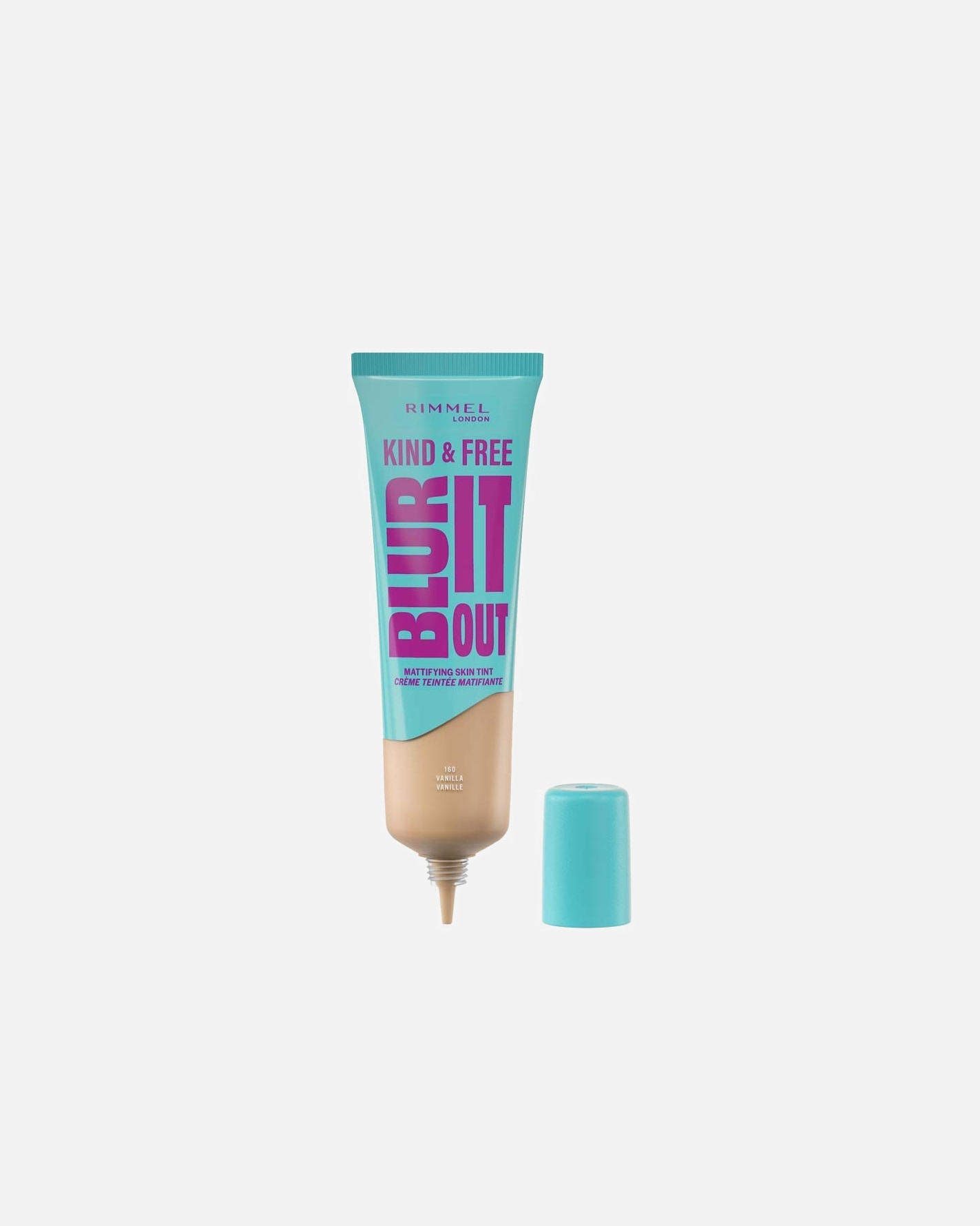 Fond de teint pour Unisexe Rimmel London Blur It Out Perfecteur de teint matifiant 160 Vanilla