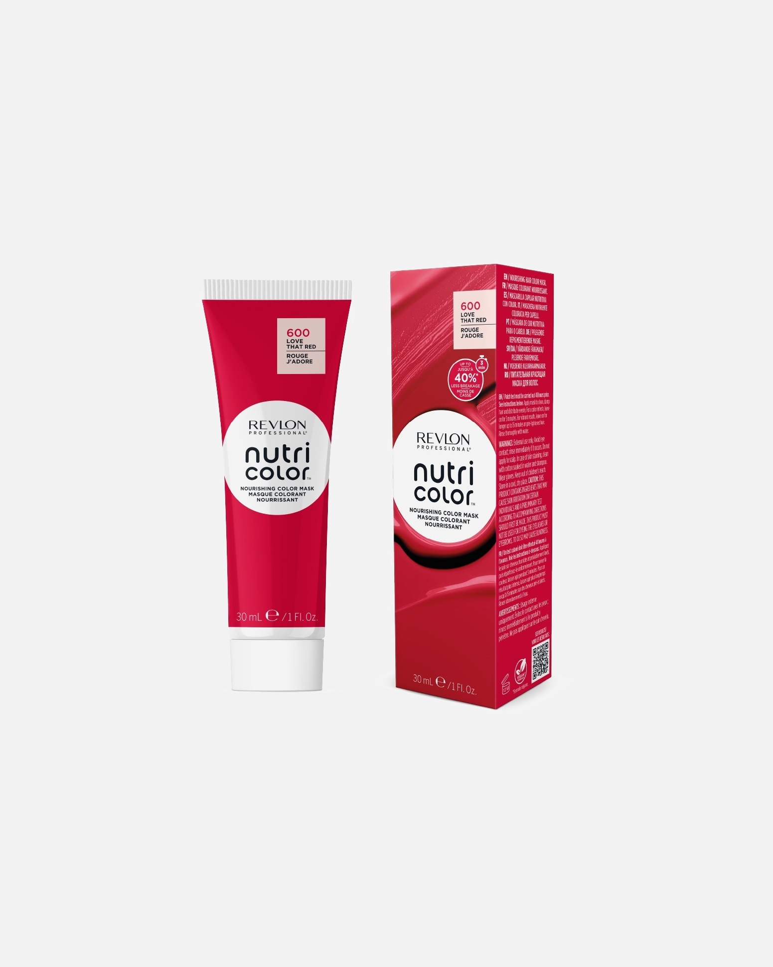 Coloration cheveux pour Femme Revlon Professional Nutri Color 600 ROUGE J'ADORE