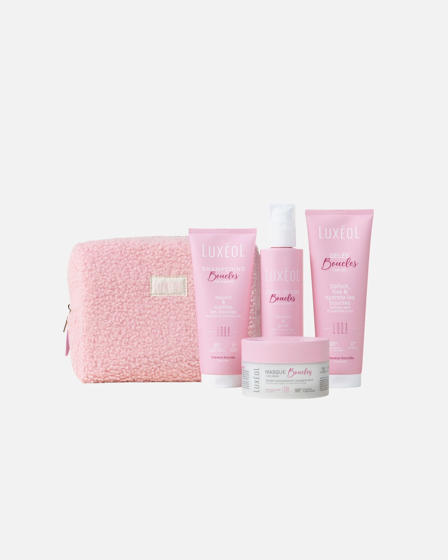 Trousse pour Unisexe Luxéol Routine Boucles - Édition Winter Bouclette 1 unité
