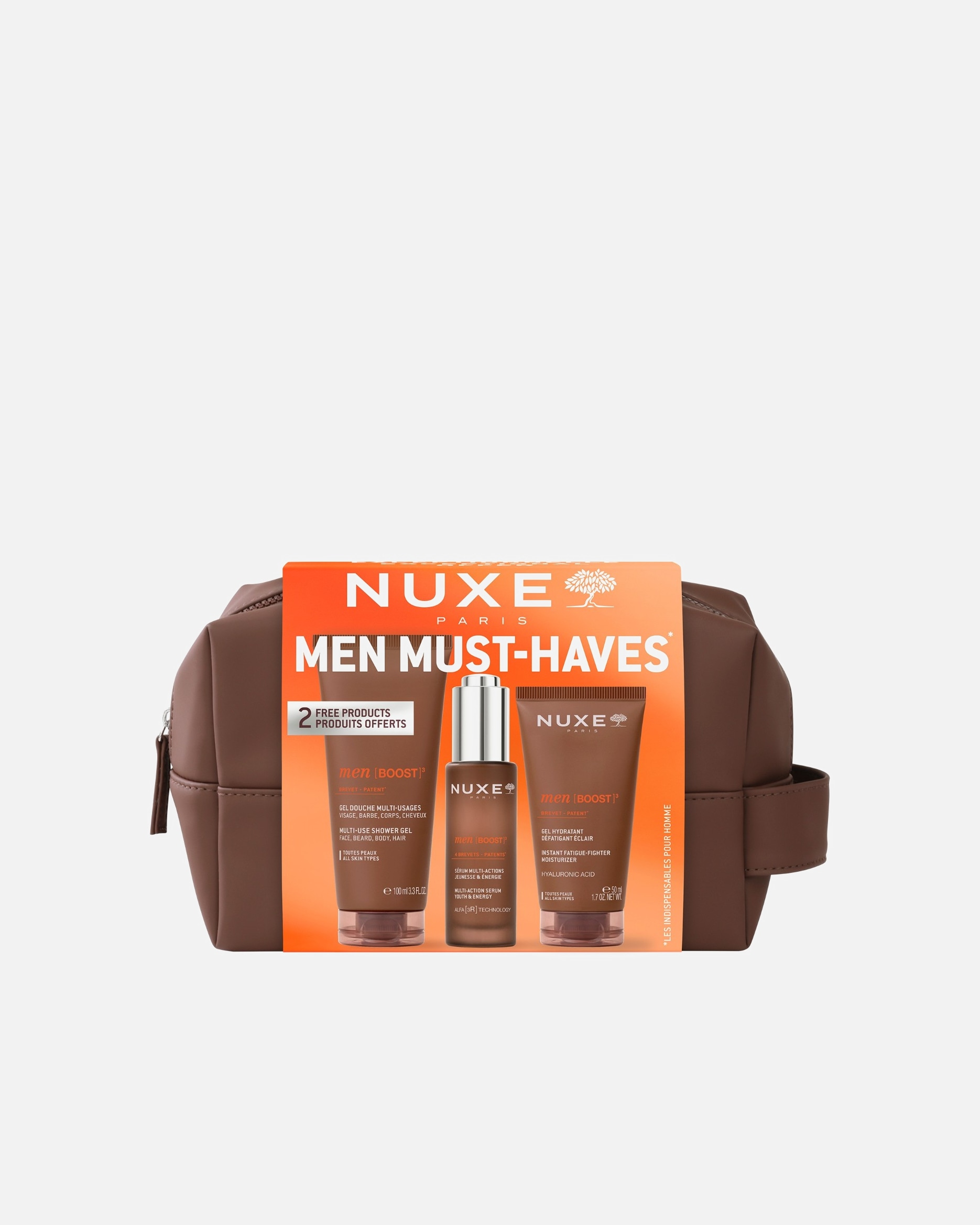 Set de voyage pour Homme NUXE Men MUST-HAVE-TRIO 1 unité