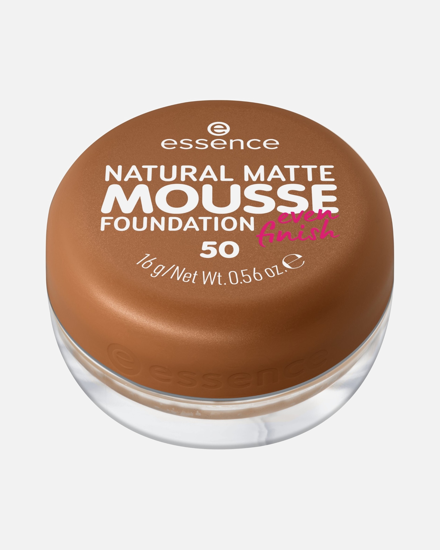Fond de teint pour Unisexe Essence Natural Matte Mousse 50 - BEIGE