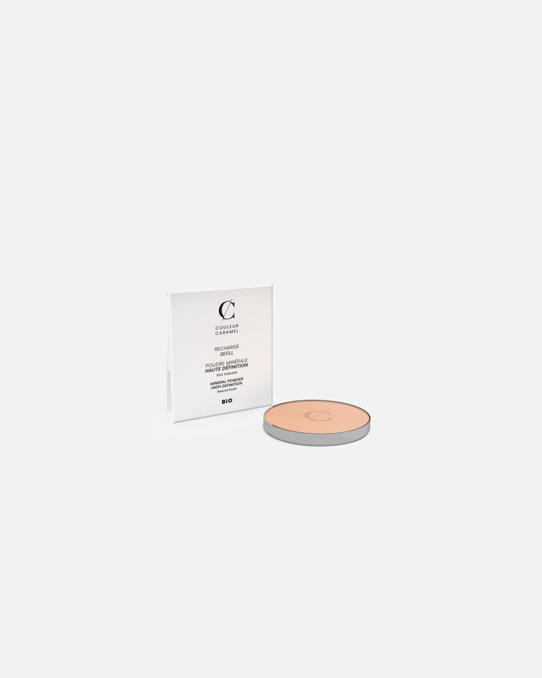 Poudre pour Femme COULEUR CARAMEL RECHARGE - Poudre de soie Haute Définition 602 - Beige clair