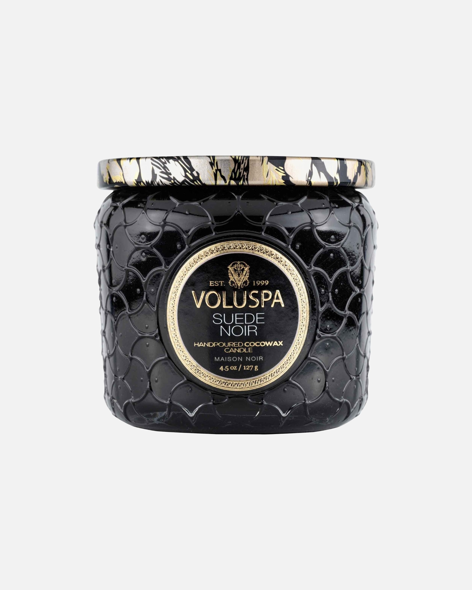 Parfum d'ambiance pour Unisexe VOLUSPA Suede Noir Petite Jar 192 g