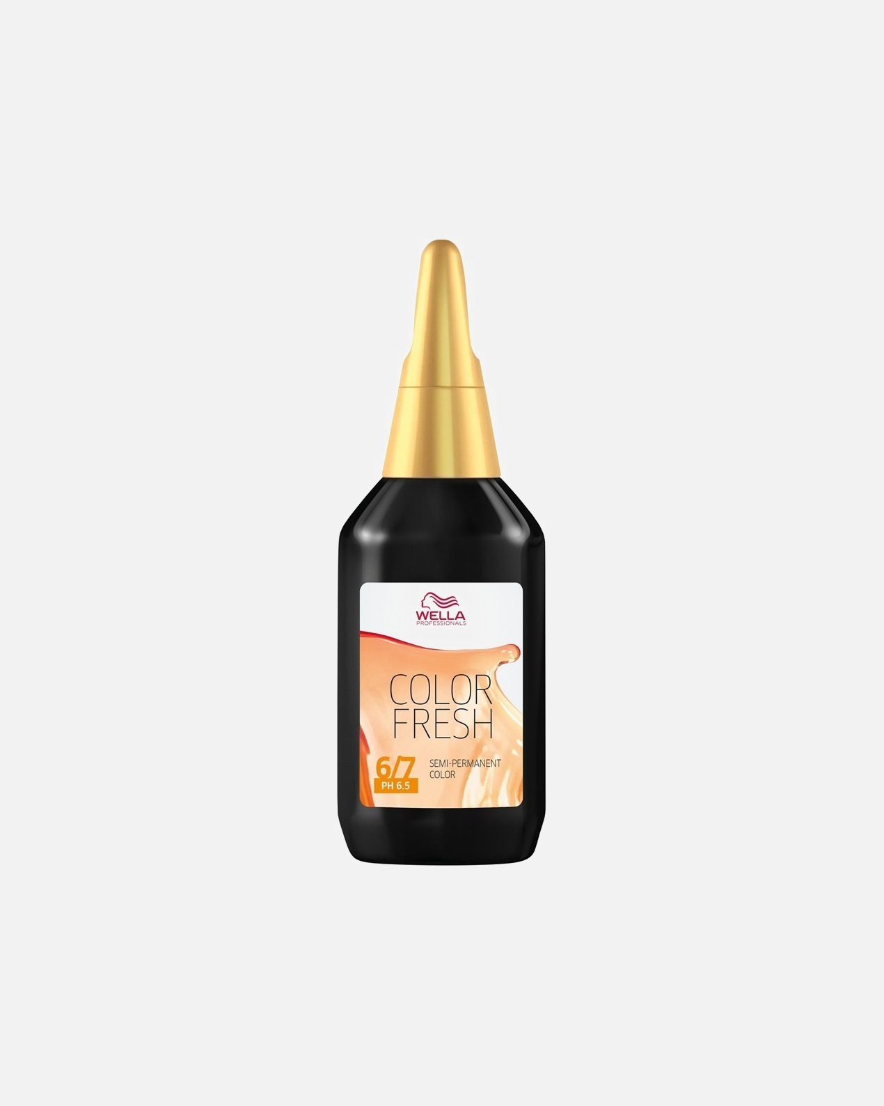 Teinture capillaire pour Unisexe Wella Professionals Color Fresh Semi-Permanent Color 6/7 Blond foncé brun
