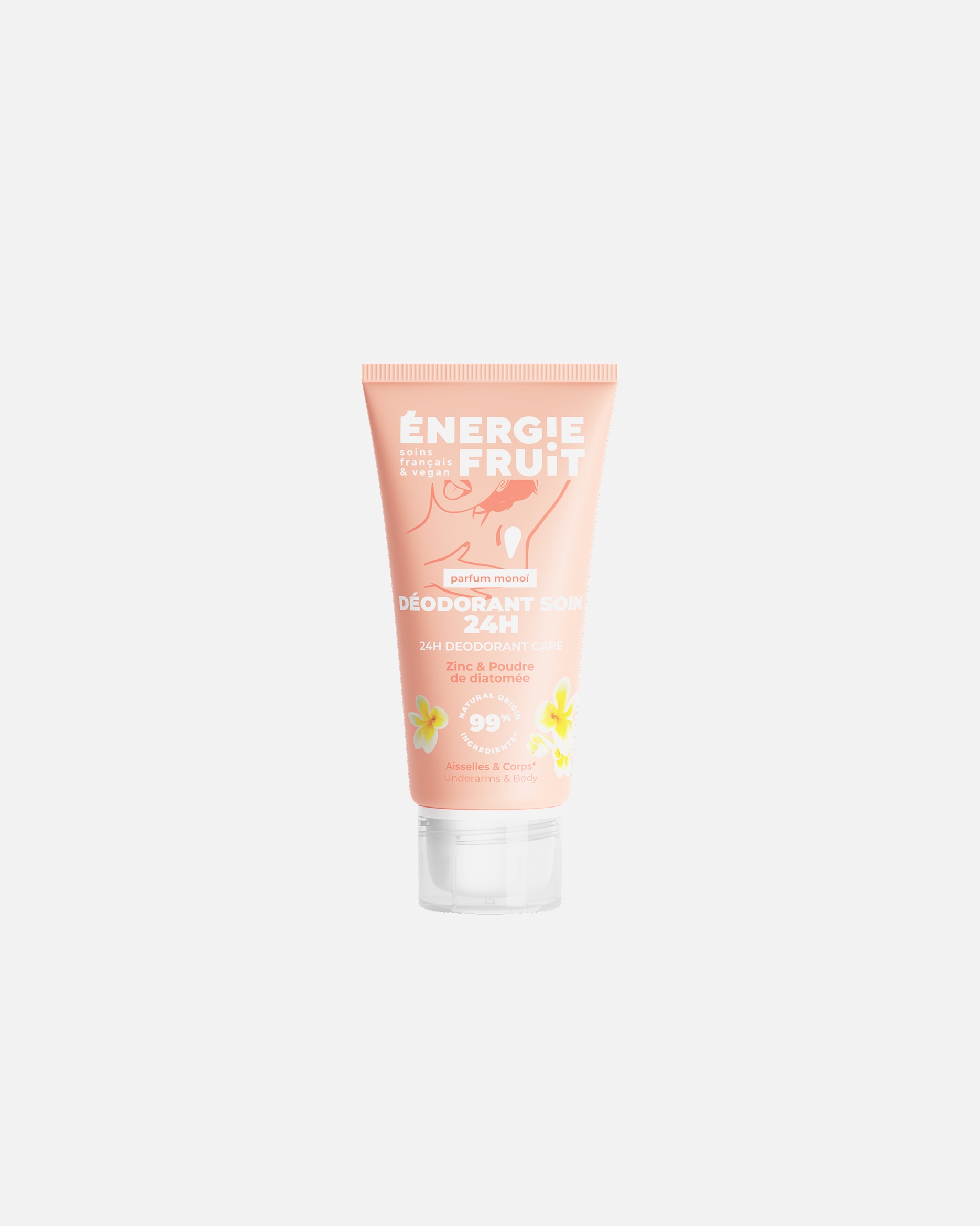 Déodorant pour Unisexe Energie Fruit Soin parfum monoi - tous types de peaux 50 ml