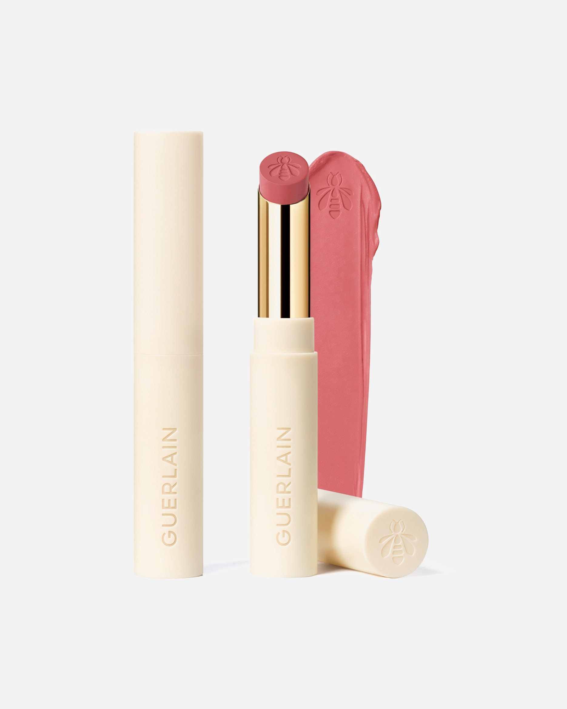 Rouge à lèvres pour Unisexe Guerlain KissKiss Le Rouge à Lèvres Intense Au Miel - Recharge 335 LIGHT ROSE - Recharge