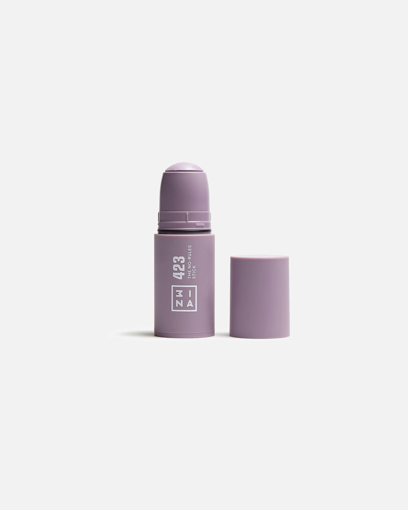 Blush pour Unisexe 3INA The No-Rules Stick 423 Heather purple