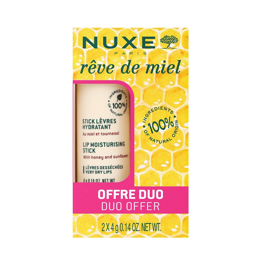 NUXE - Reve De Miel® Duo Stick Lèvres Hydratant Baume à lèvres 1 pieces unisex