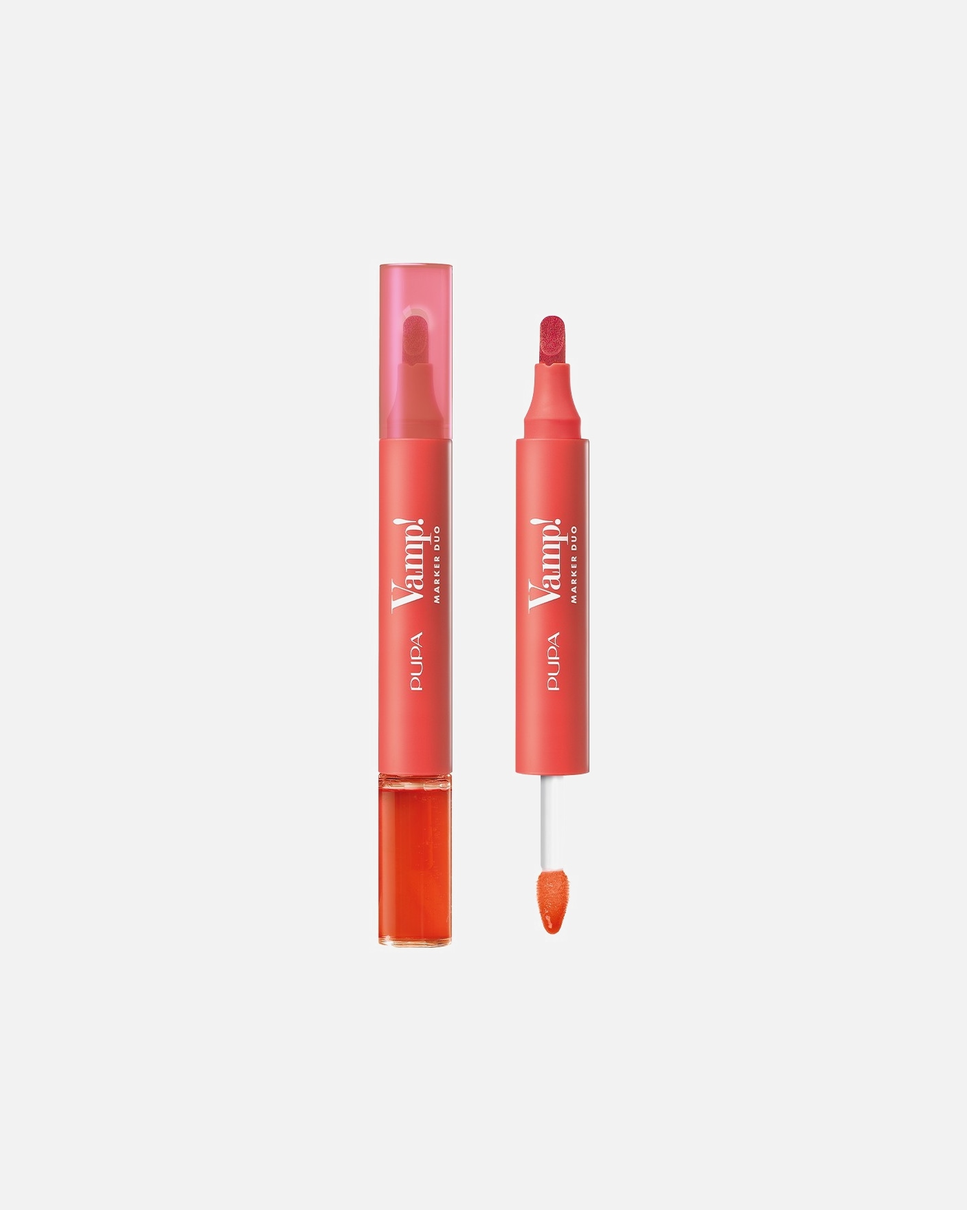 Rouge à lèvres pour Unisexe PUPA Milano VAMP! MARKER DUO 007 - RED POTION