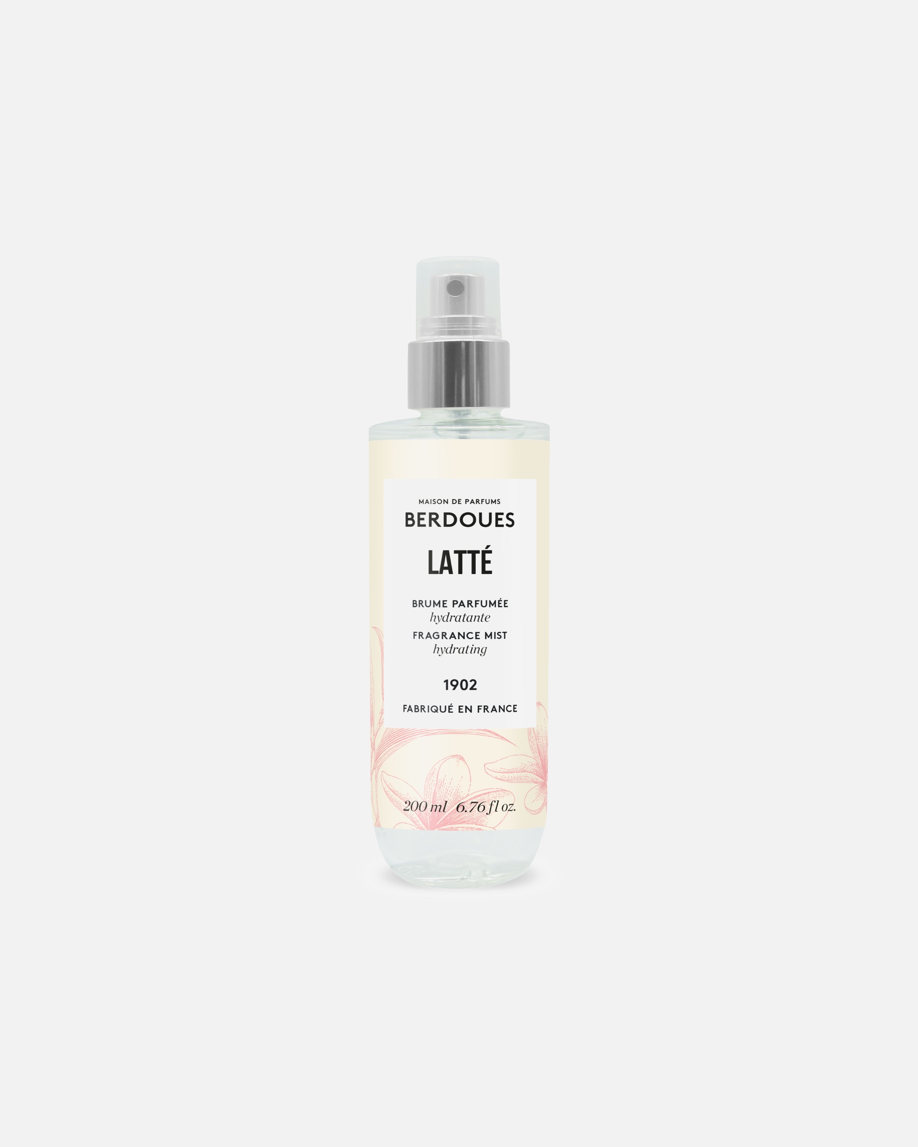 Spray pour le corps pour Femme Berdoues Brume parfumée Latté 200 ml