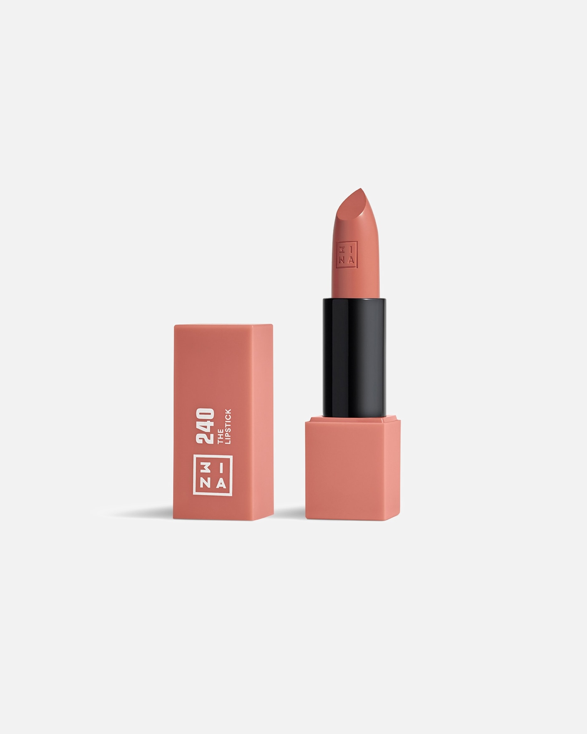 Rouge à lèvres pour Unisexe 3INA The Lipstick 240 Medium nude pink