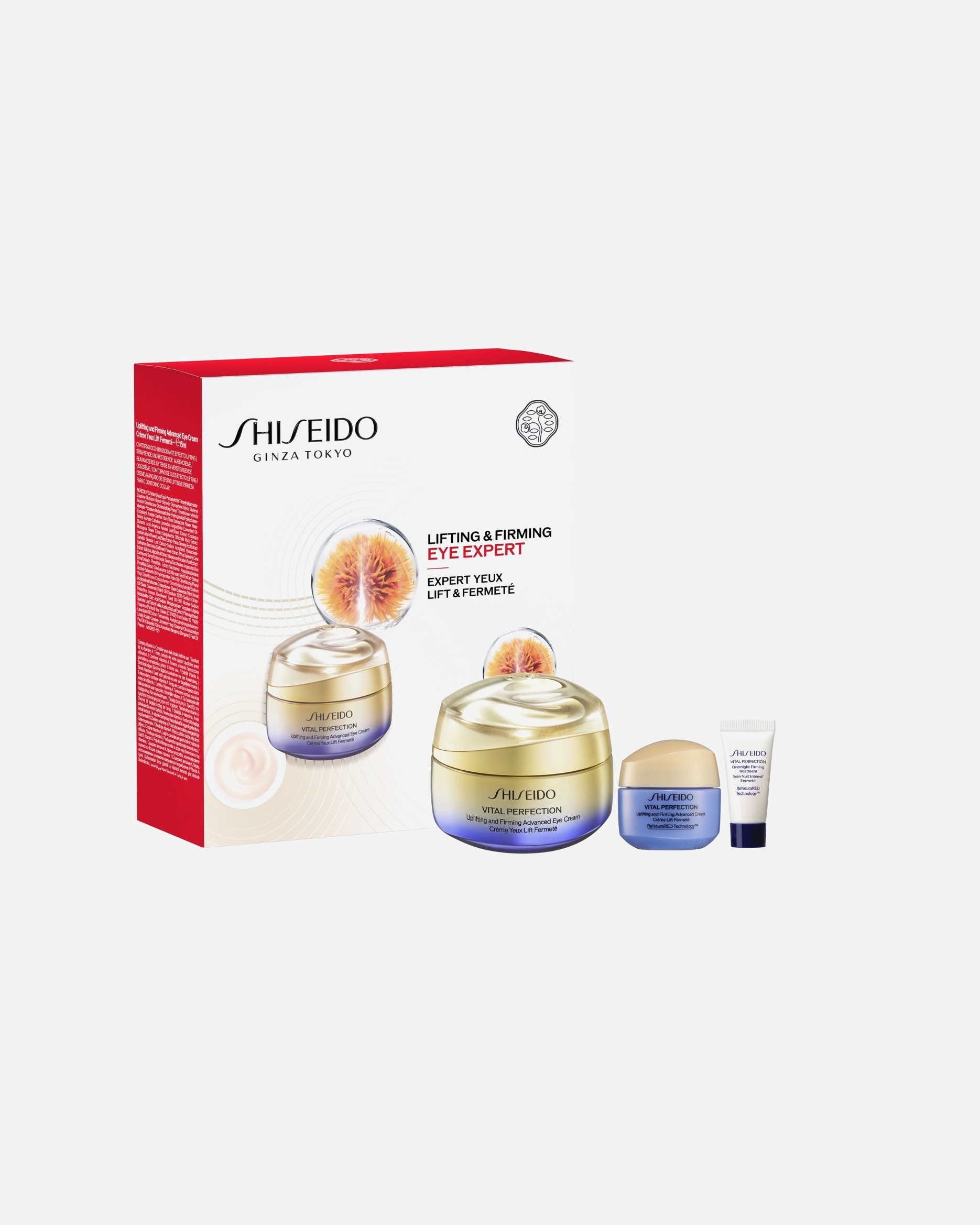 Coffret contour des yeux pour Unisexe Shiseido VITAL PERFECTION Expert Yeux Lift & Fermeté 1 unité