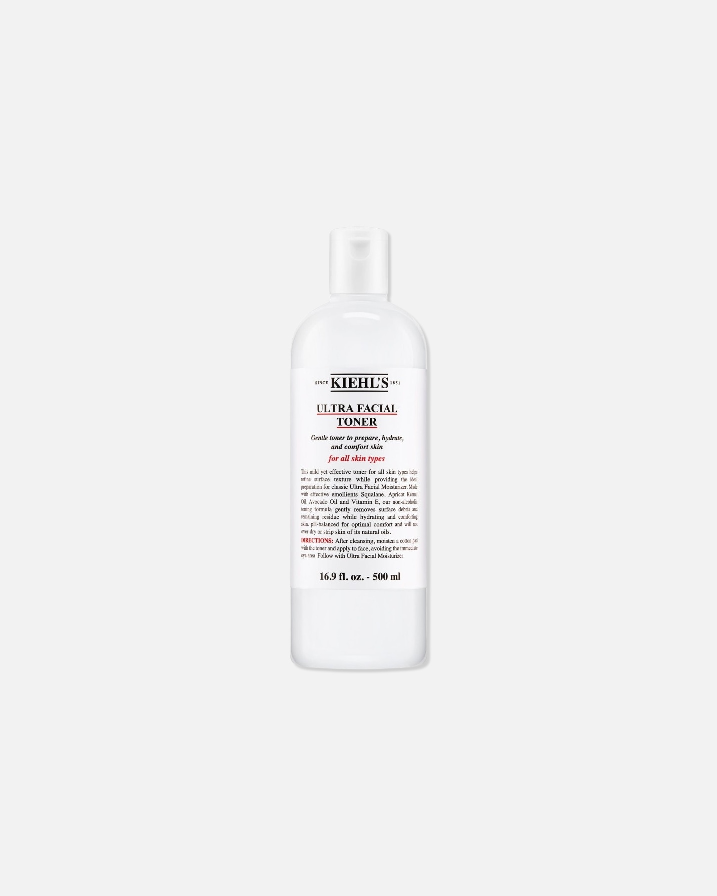 Tonique pour le visage pour Unisexe Kiehl’s Ultra Facial Toner 500 ml