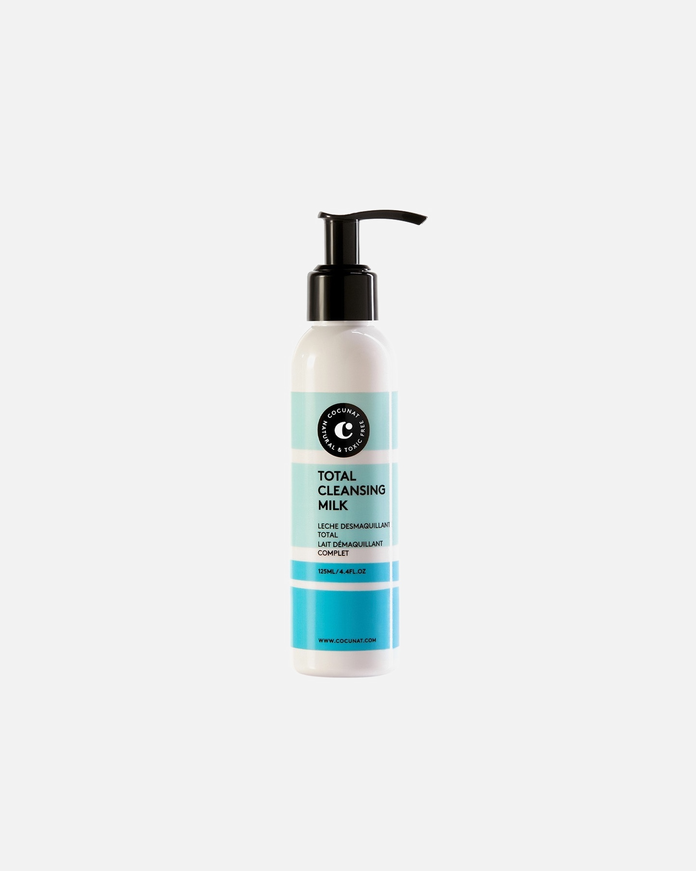 Lait nettoyant pour Unisexe Cocunat Lait nettoyant total 125 ml