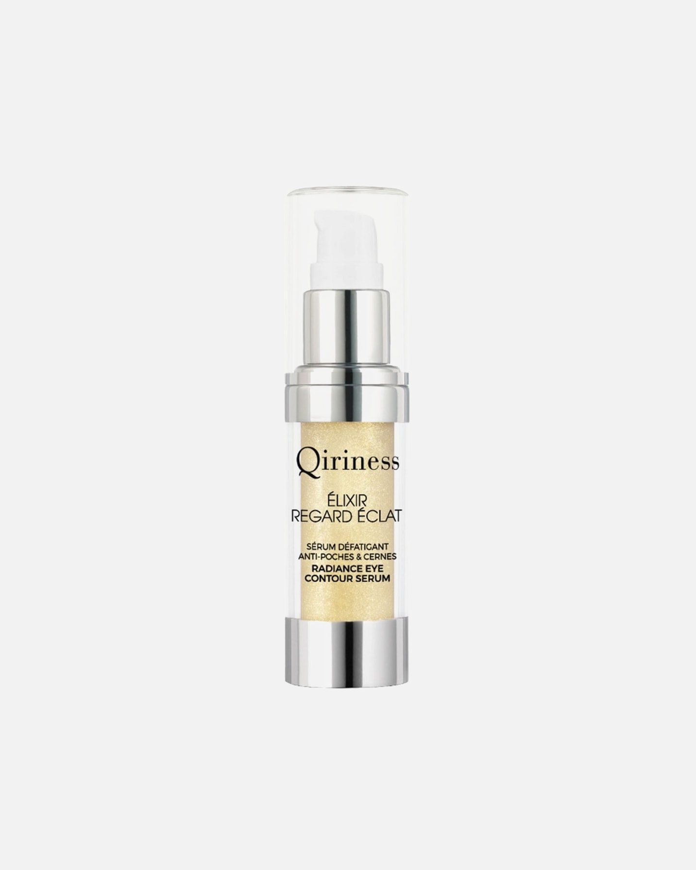 Sérum contour des yeux pour Unisexe Qiriness Elixir Regard Eclat 15 ml