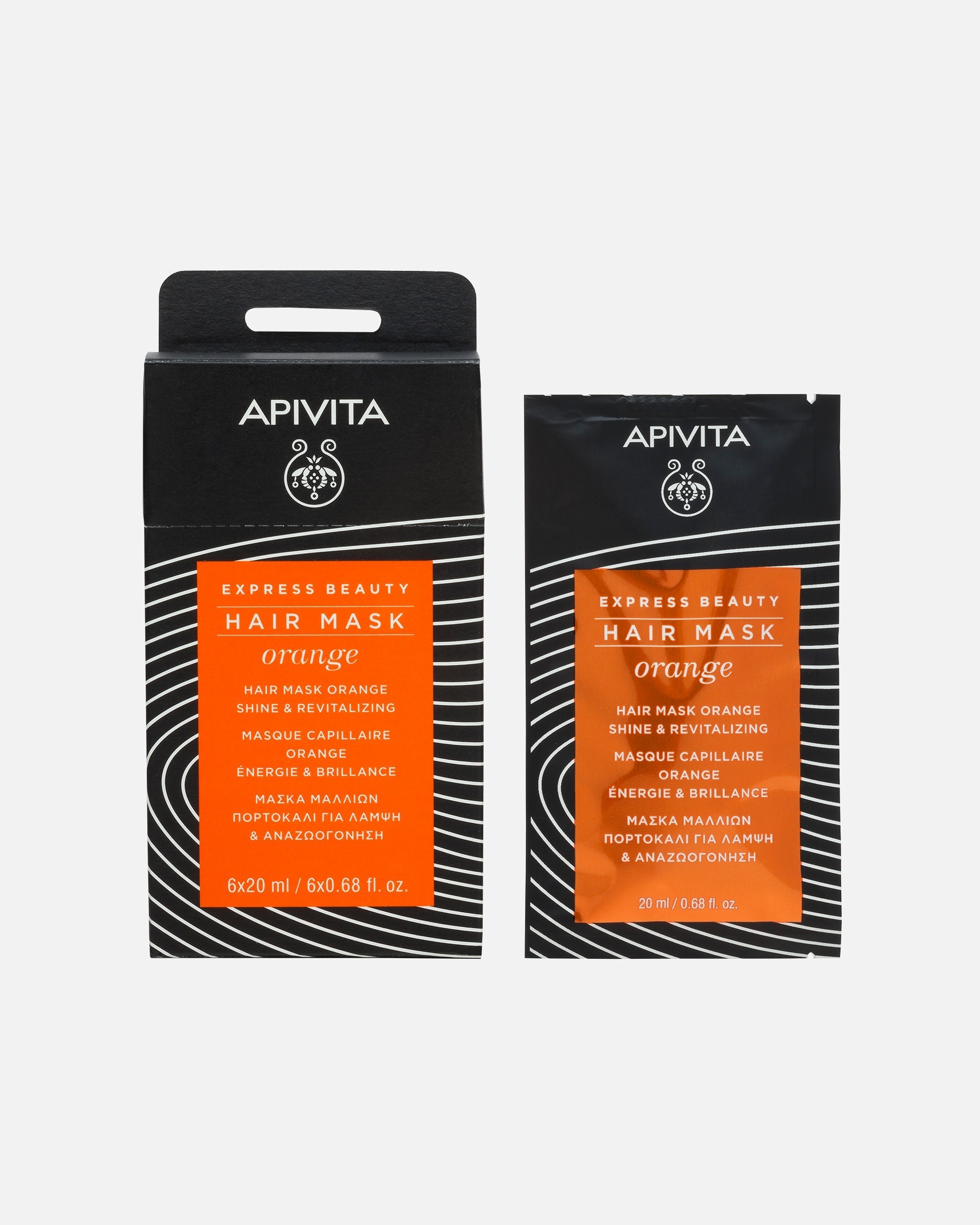 Masque capillaire pour Unisexe Apivita 20 ml